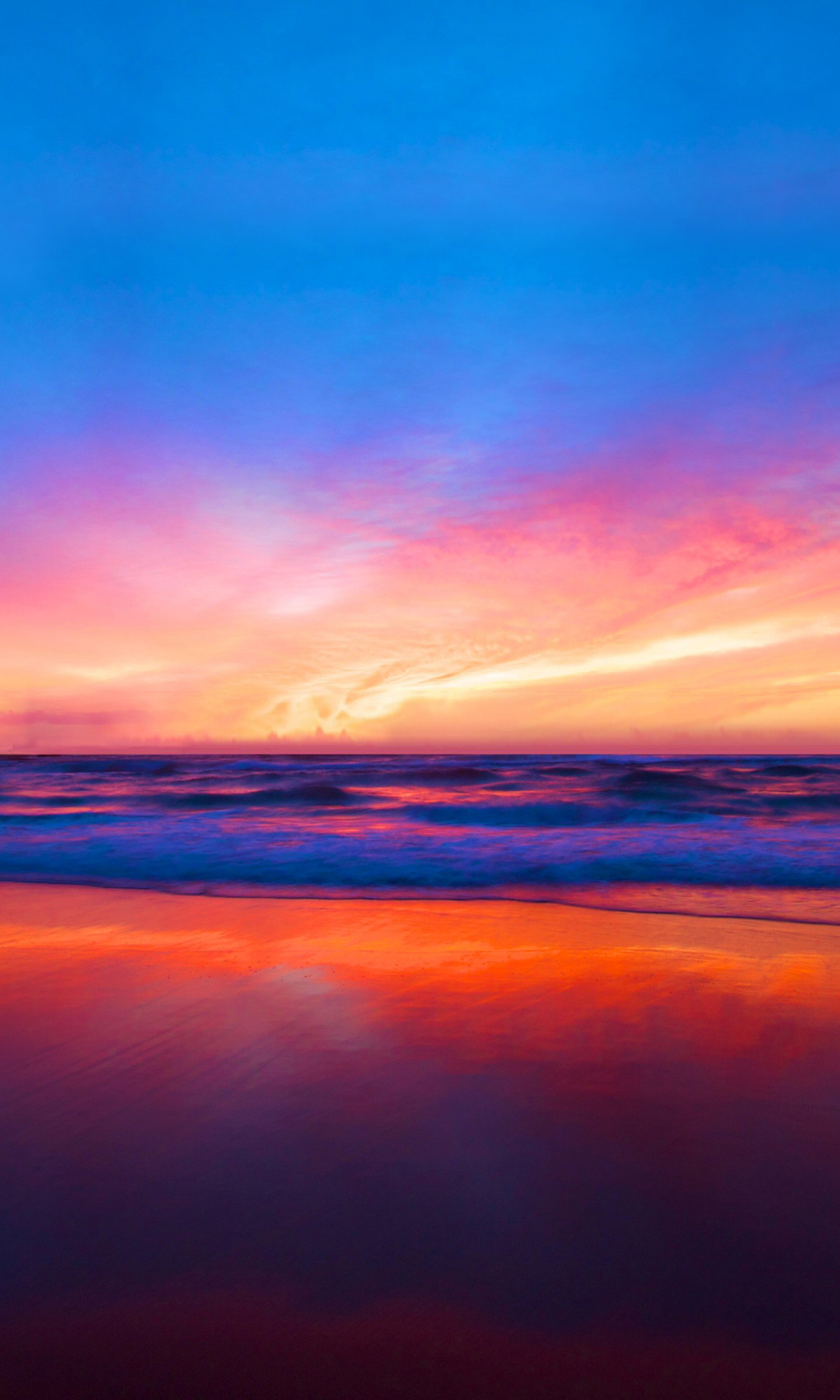 Descarga gratuita de fondo de pantalla para móvil de Playa, Horizonte, Vistoso, Pintoresco, Atardecer, Escénico, Tierra/naturaleza.