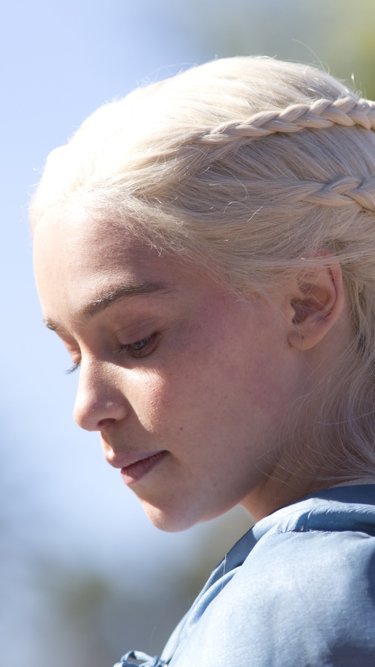 Baixar papel de parede para celular de Programa De Tv, A Guerra Dos Tronos, Daenerys Targaryen, Emilia Clarke gratuito.