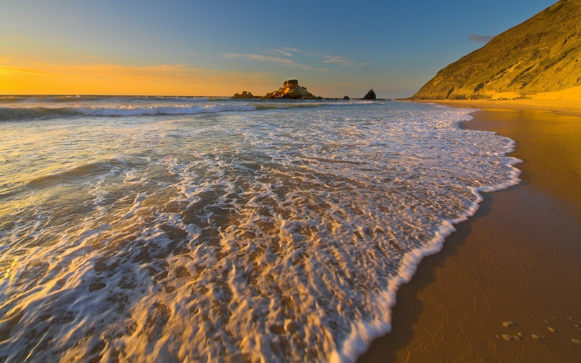 Free download wallpaper Nature, Landscape, Sea, Beach on your PC desktop