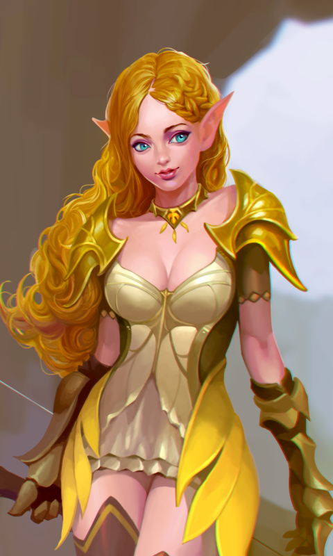 Download mobile wallpaper Fantasy, Elf for free.