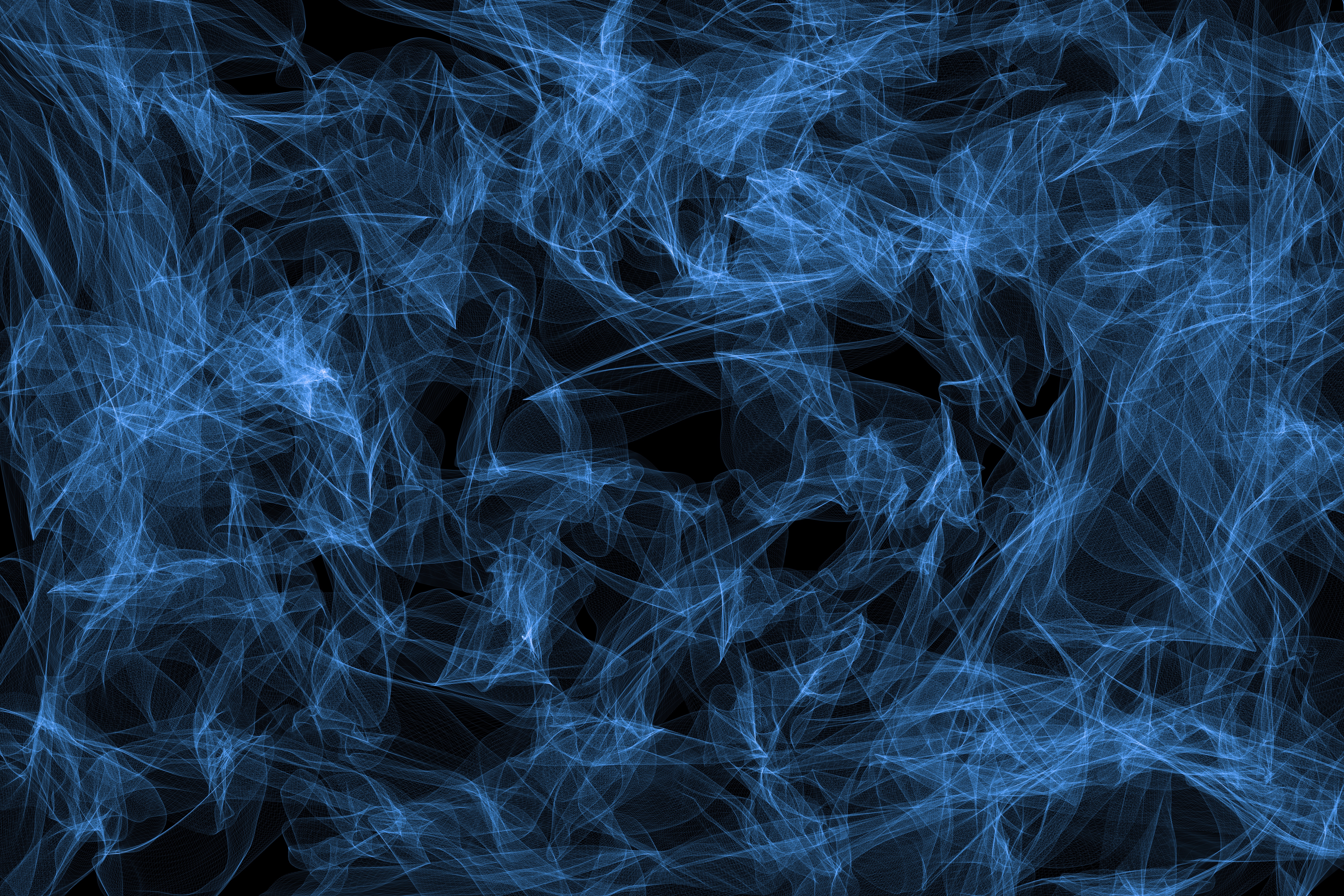 abstract, smoke, structure, particles