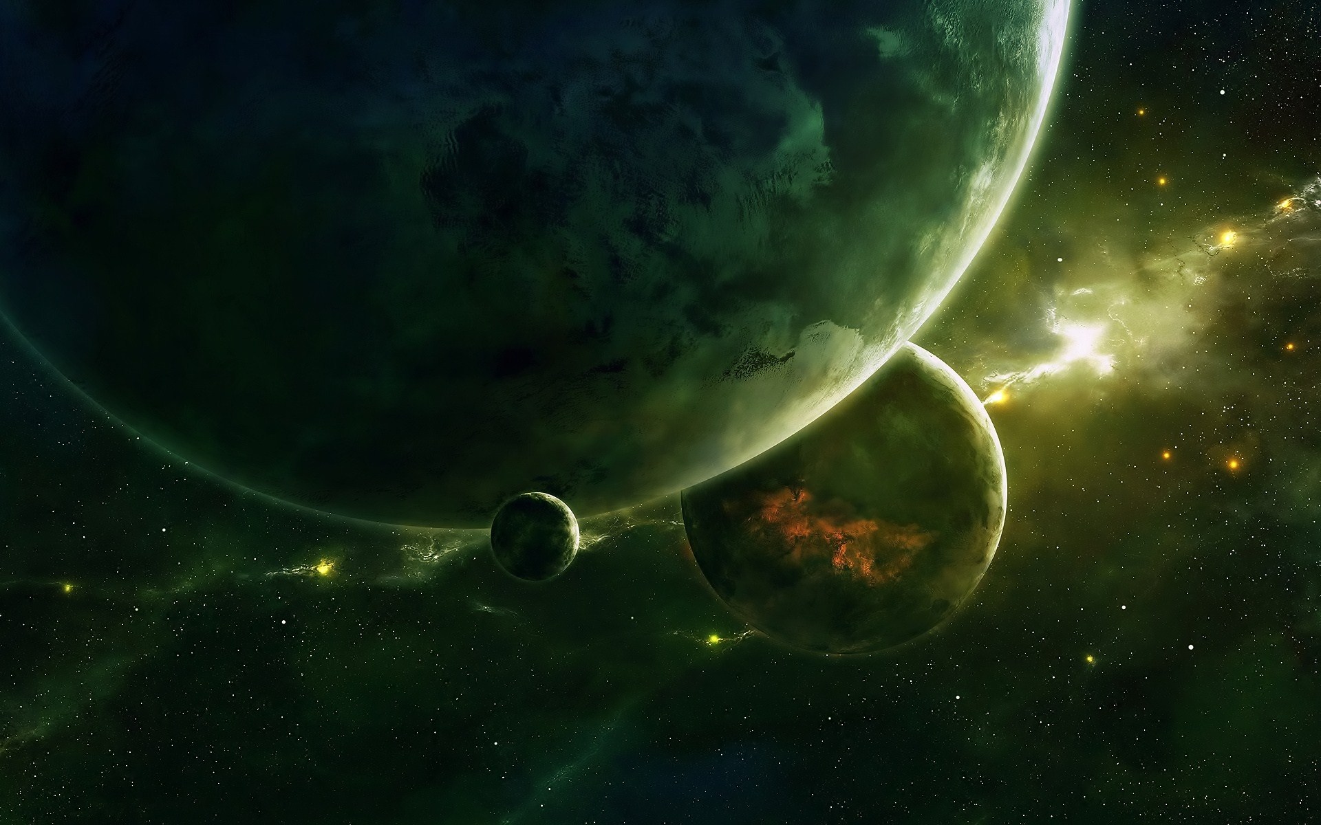 Free download wallpaper Planet, Sci Fi on your PC desktop