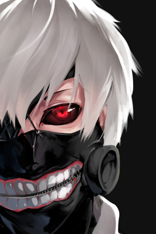 Handy-Wallpaper Animes, Ken Kanek, Tokyo Ghoul kostenlos herunterladen.