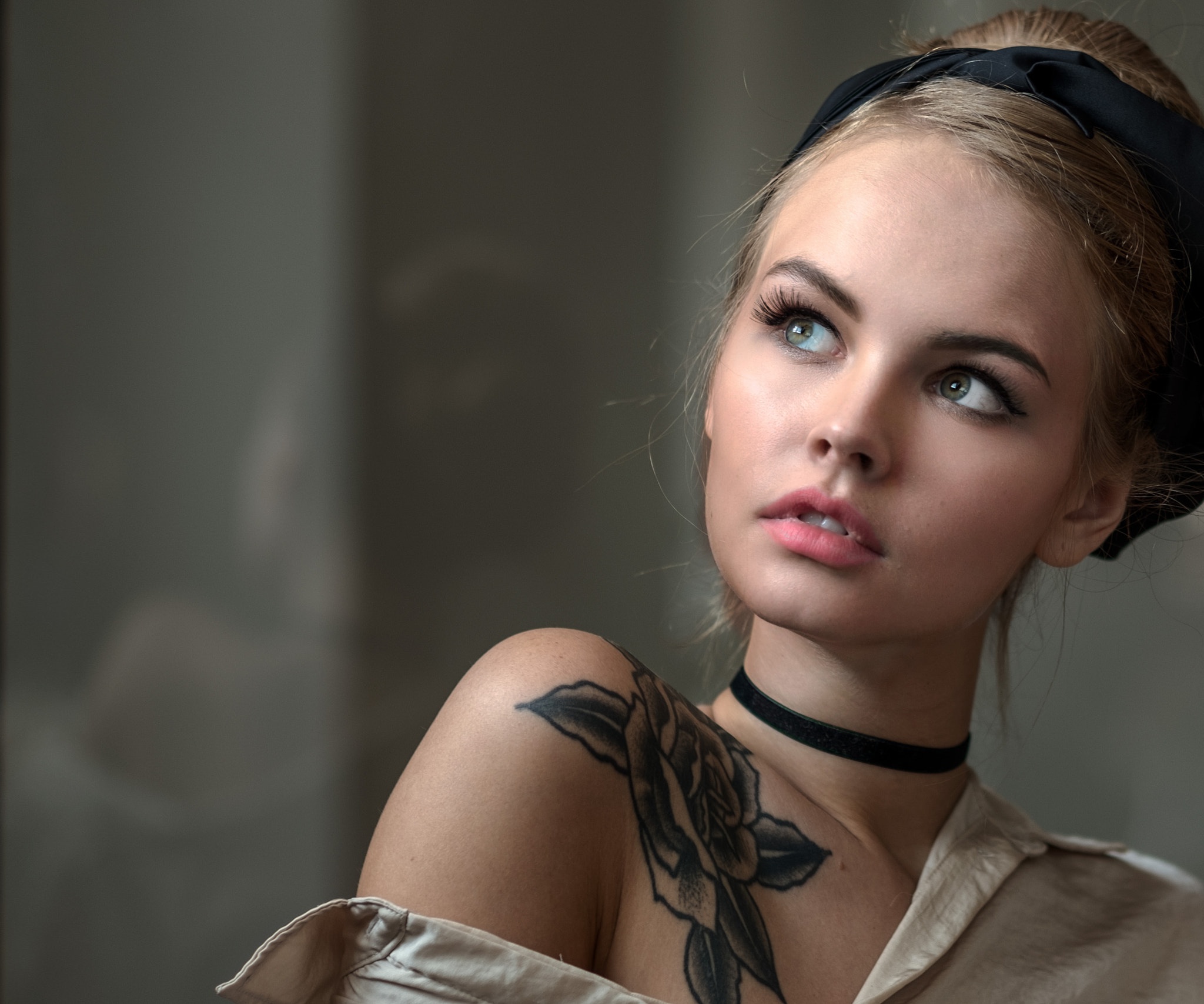Descarga gratuita de fondo de pantalla para móvil de Tatuaje, Ruso, Cara, Modelo, Mujeres, Anastasia Scheglova.