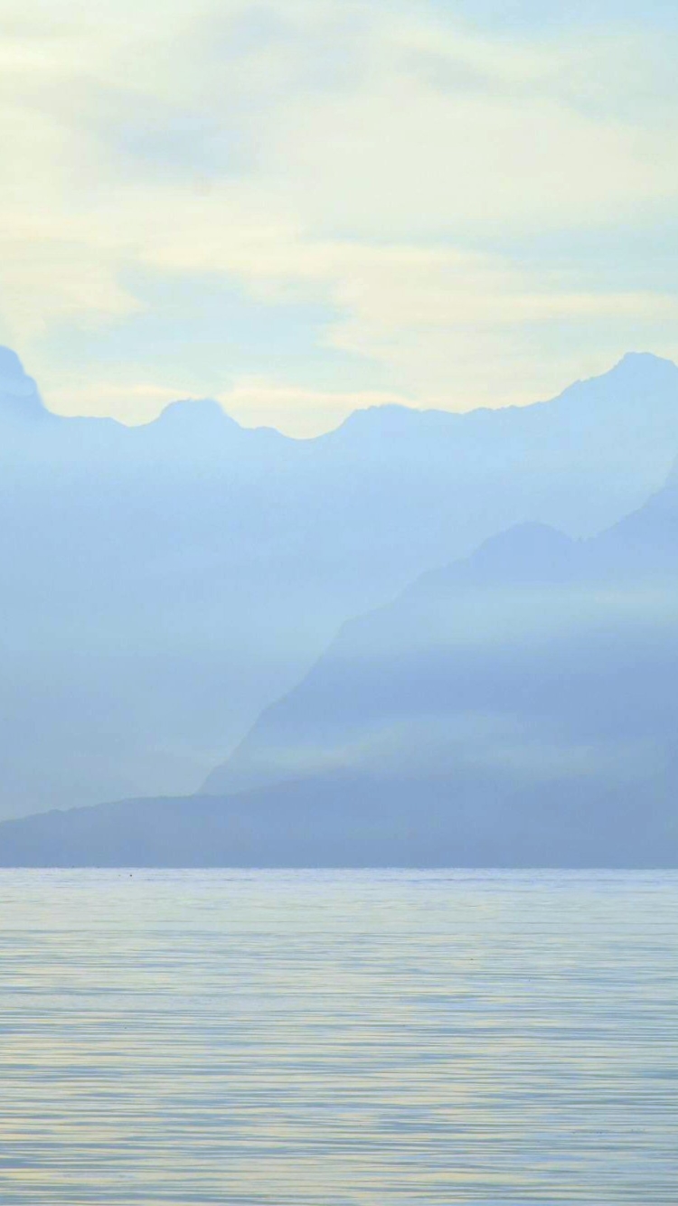 Descarga gratuita de fondo de pantalla para móvil de Naturaleza, Lago, Niebla, Pintoresco, Tierra/naturaleza.