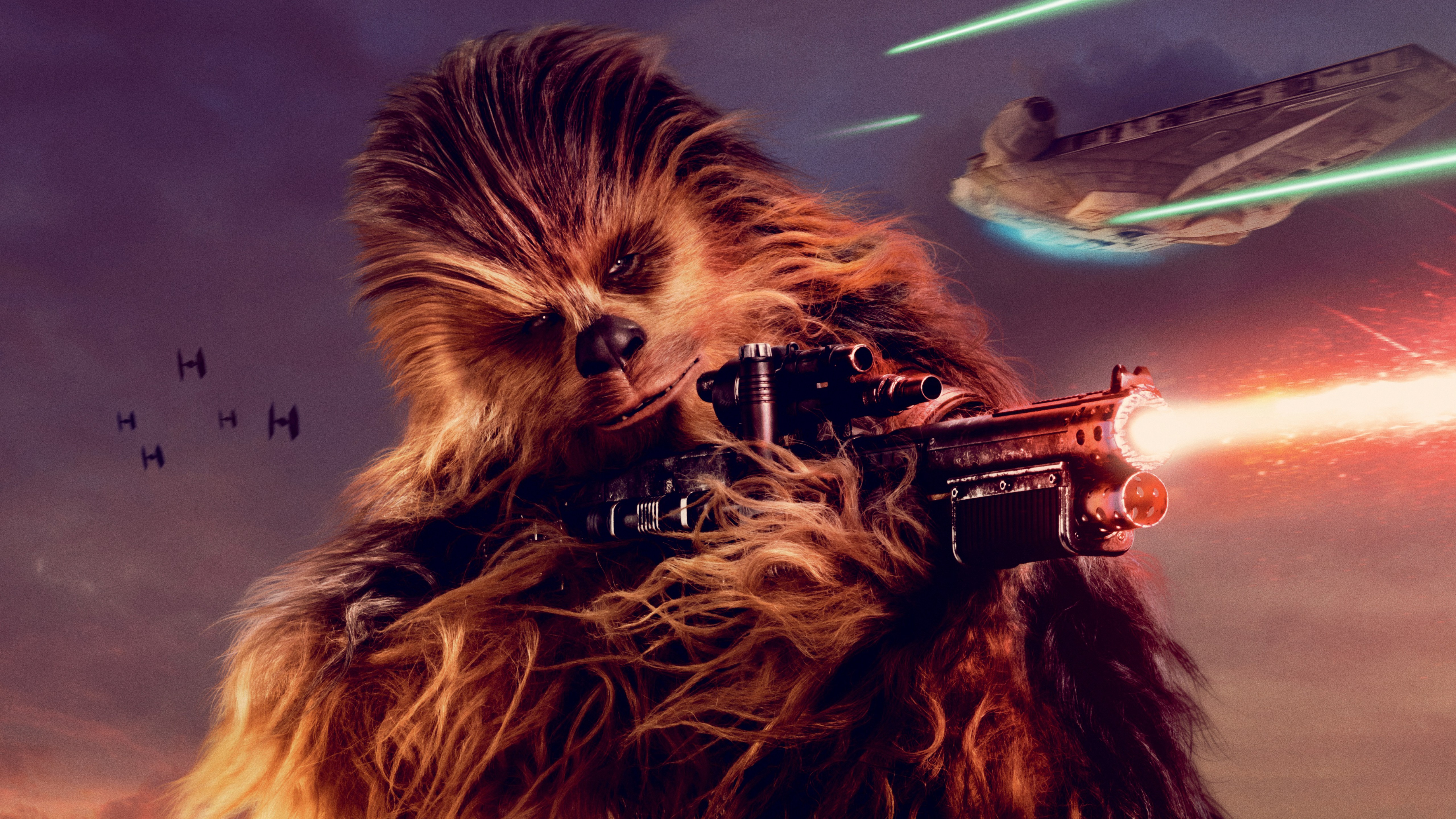 Handy-Wallpaper Filme, Krieg Der Sterne, Chewbacca, Solo: A Star Wars Story kostenlos herunterladen.