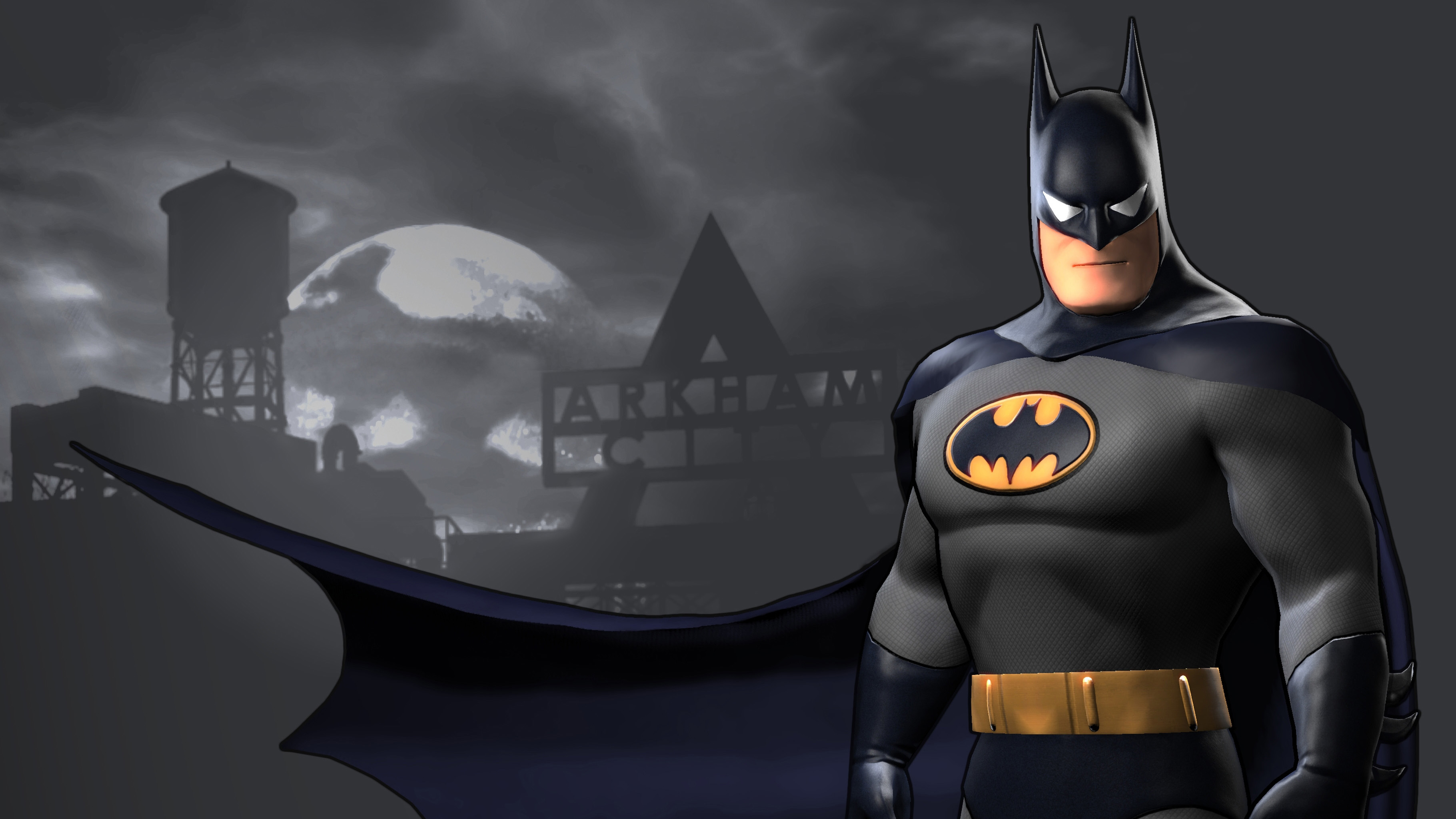 Скачати мобільні шпалери Бетмен, Відеогра, Batman: Аркхем Сіті безкоштовно.