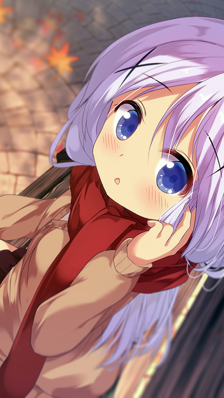 Handy-Wallpaper Animes, Chino Kafu, Gochuumon Wa Usagi Desu Ka? kostenlos herunterladen.