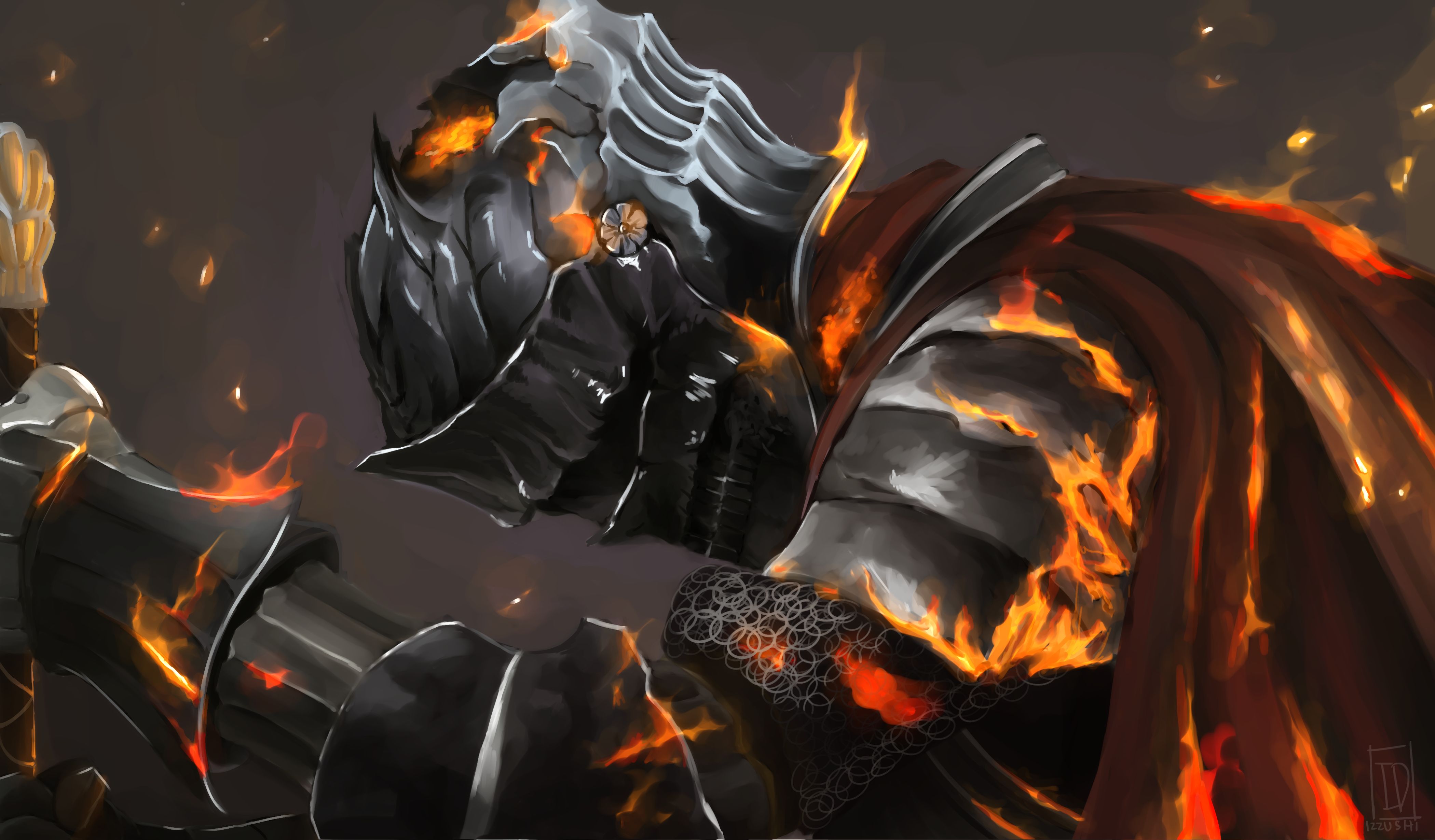 Download mobile wallpaper Warrior, Knight, Armor, Video Game, Dark Souls, Dark Souls Iii for free.