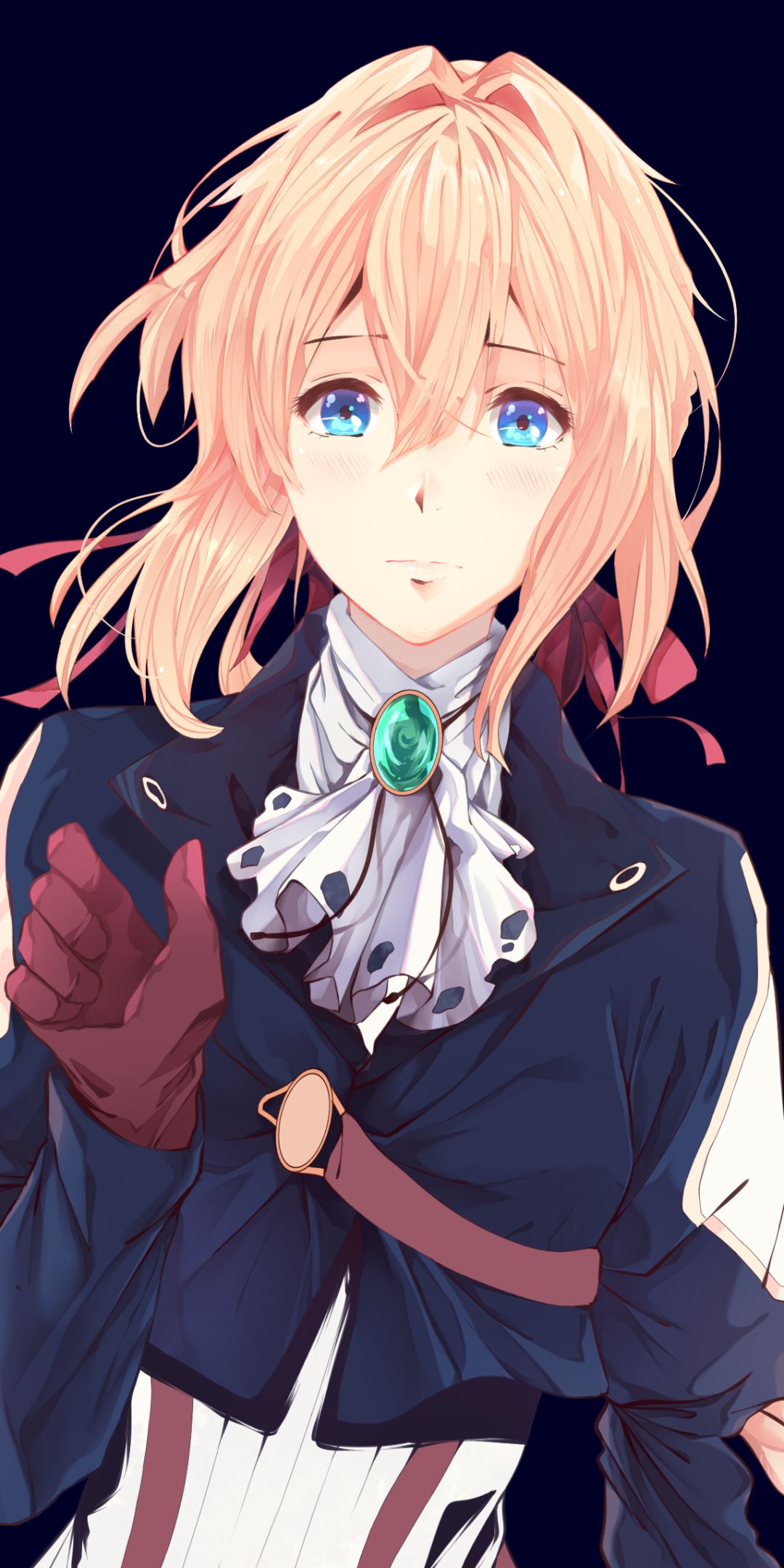 Descarga gratuita de fondo de pantalla para móvil de Rubio, Ojos Azules, Animado, Rubia, Violeta Evergarden (Personaje), Violet Evergarden, Violeta Evergarden (Anime).