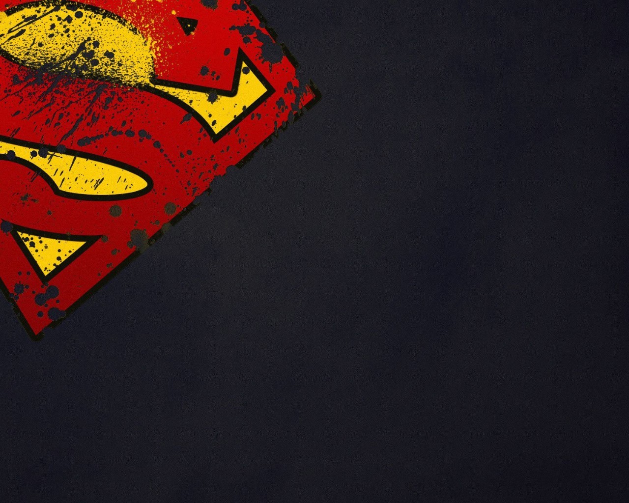 16330 скачать обои фон, супермен (superman), черные, логотипы - заставки и картинки бесплатно