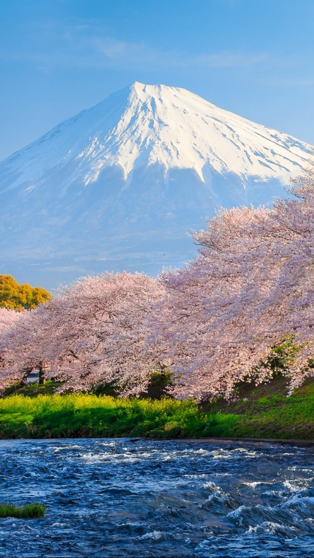 Baixar papel de parede para celular de Monte Fuji, Vulcões, Terra/natureza gratuito.