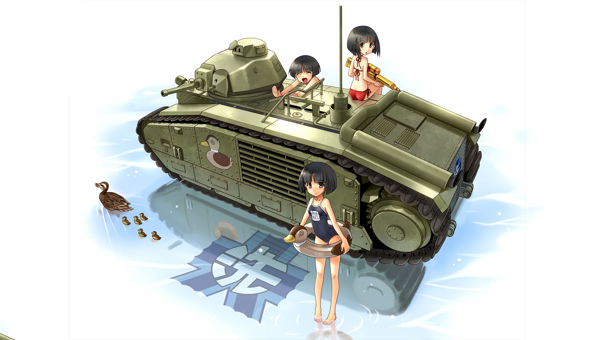 Download mobile wallpaper Anime, Girls Und Panzer for free.