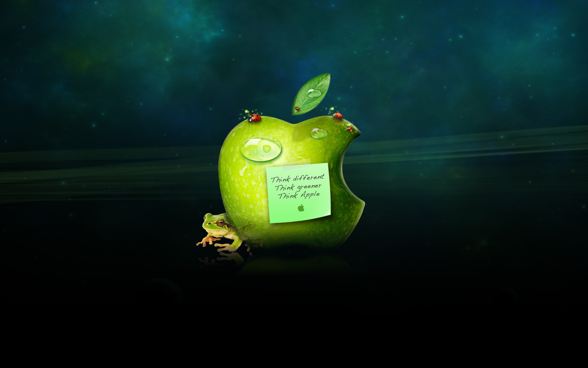 Handy-Wallpaper Apfel, Technologie kostenlos herunterladen.