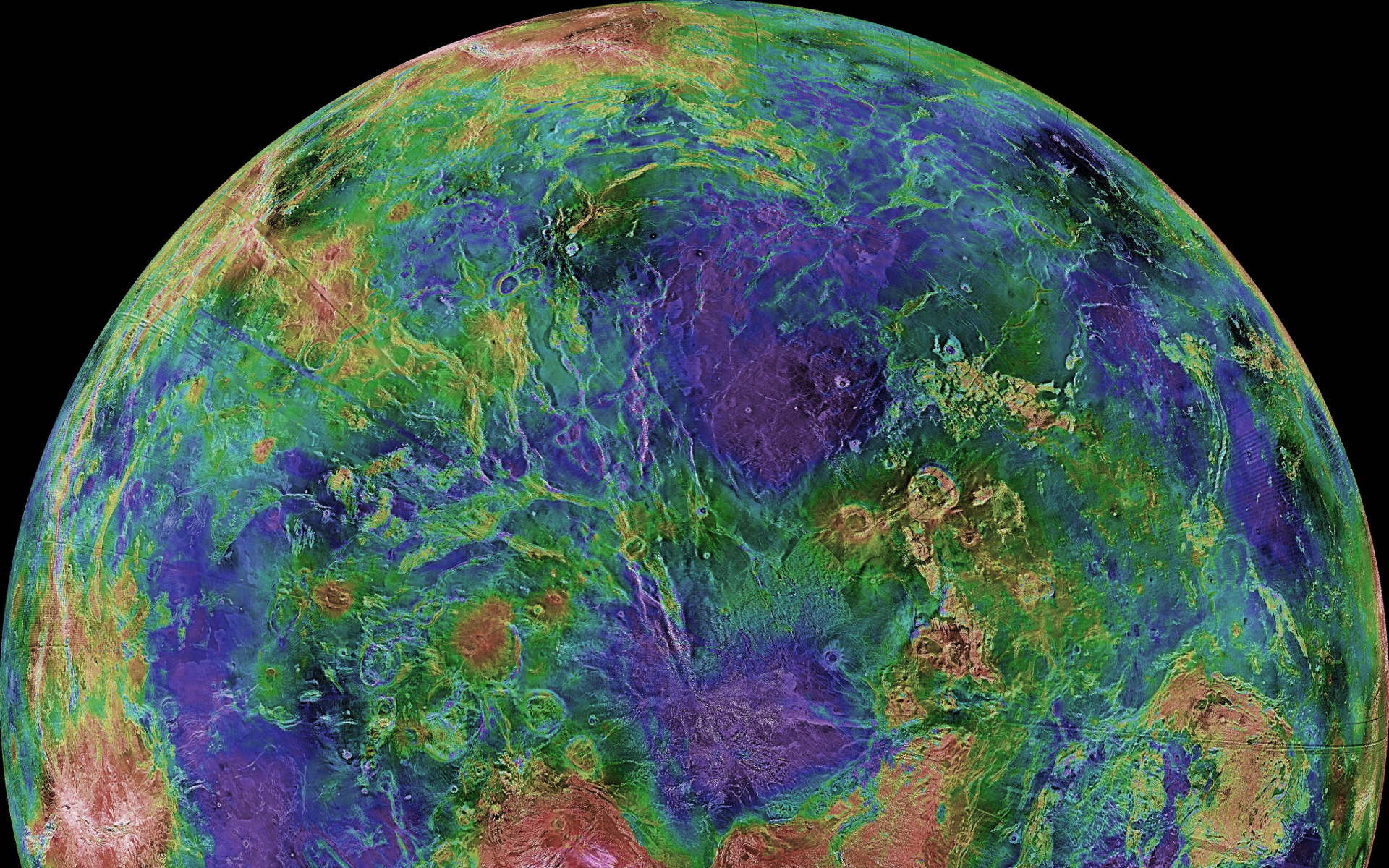 Descarga gratuita de fondo de pantalla para móvil de Colores, Planeta, Vistoso, Ciencia Ficción, Venus.