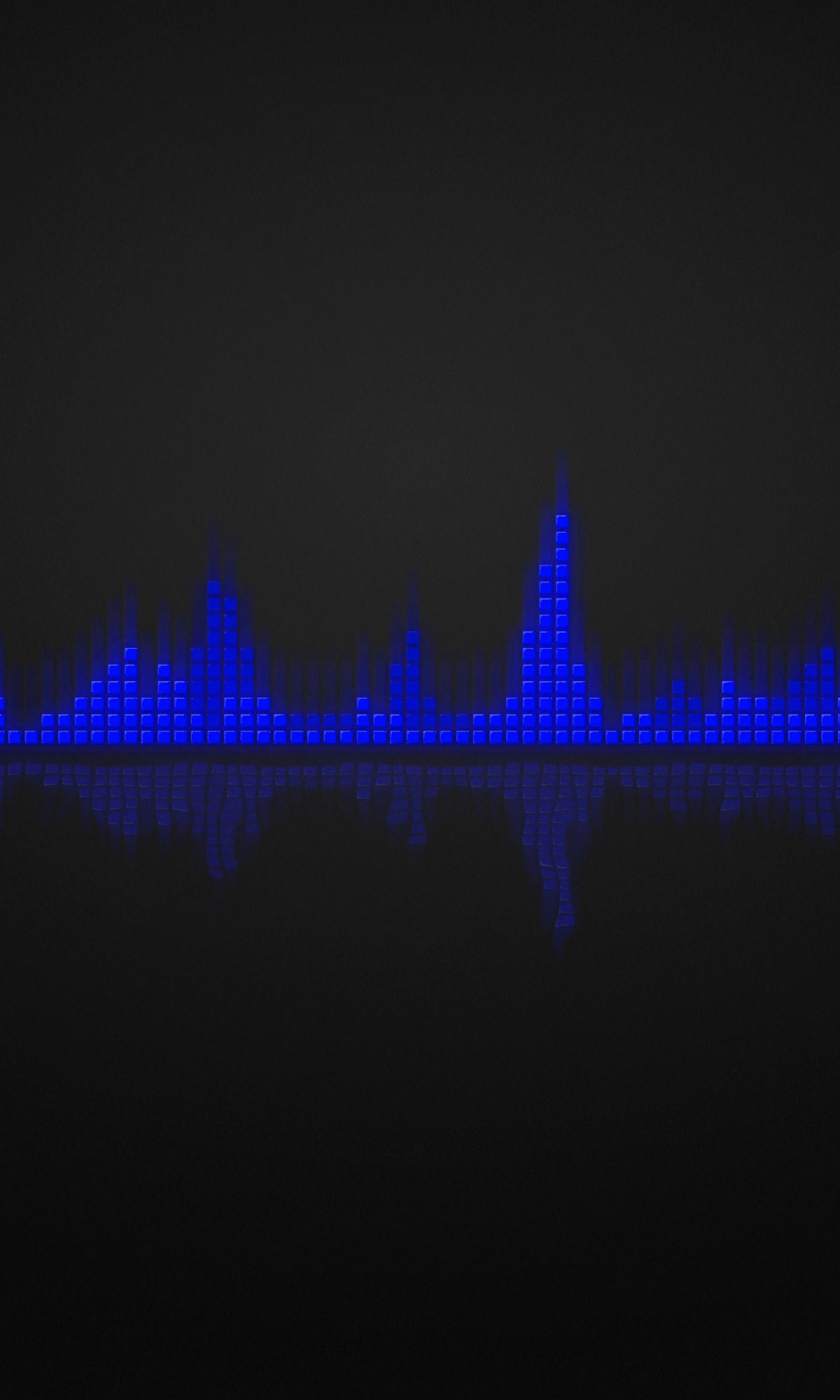 abstract, black, blue, equalizer, music
