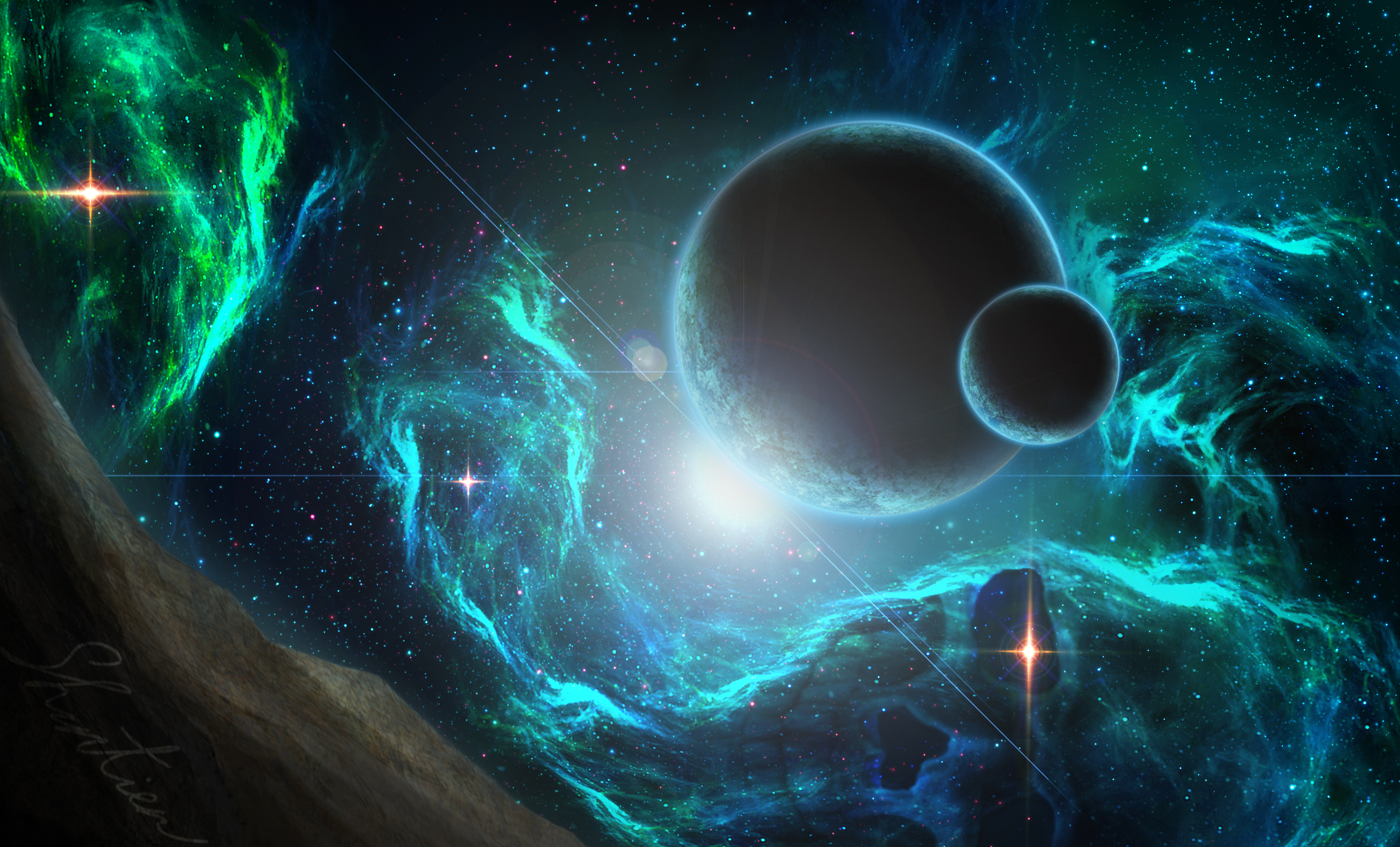 Free download wallpaper Space, Planet, Sci Fi on your PC desktop