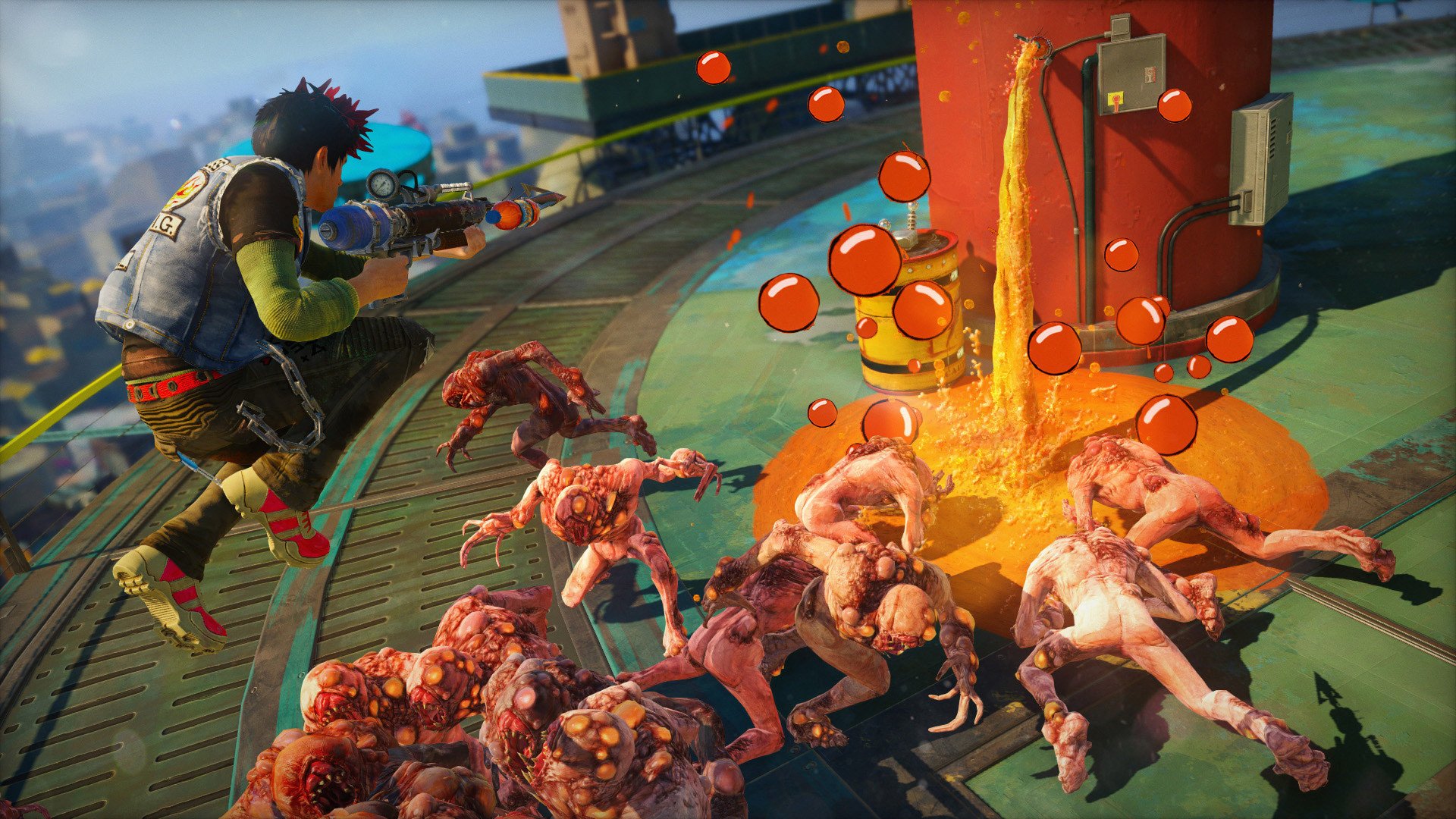 Free download wallpaper Video Game, Sunset Overdrive on your PC desktop