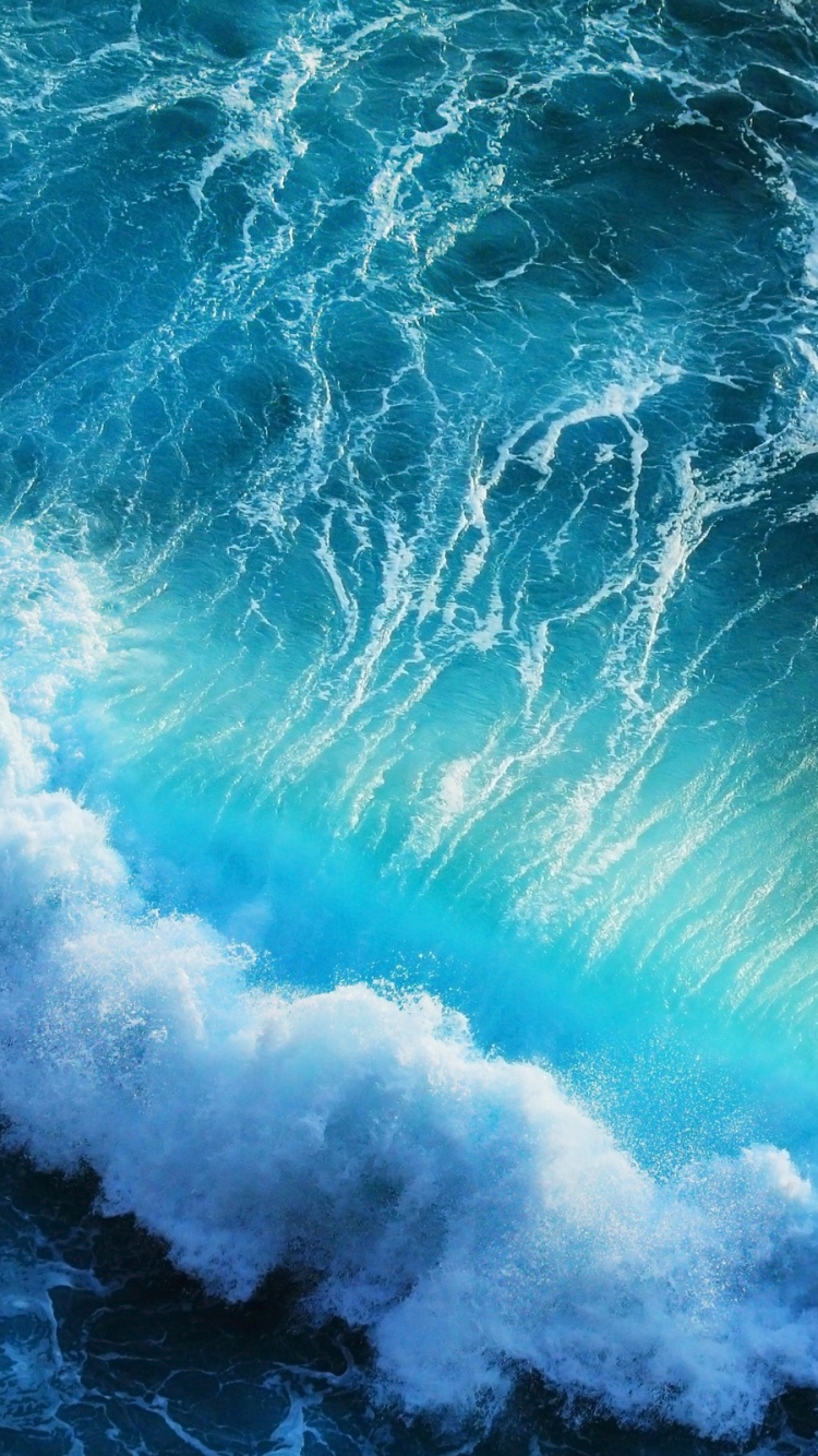 Download mobile wallpaper Earth, Wave for free.