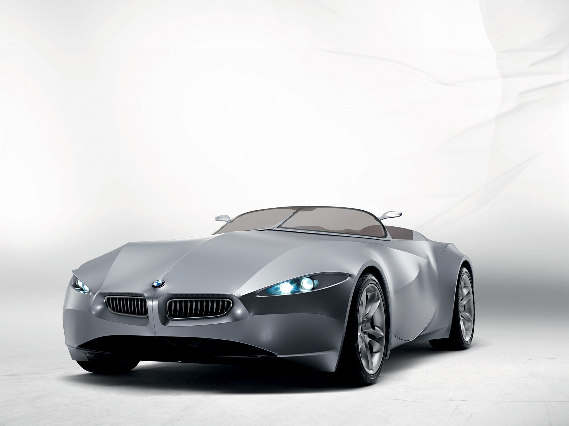 android vehicles, bmw gina light visionary model concept, car, concept car, silver car, bmw