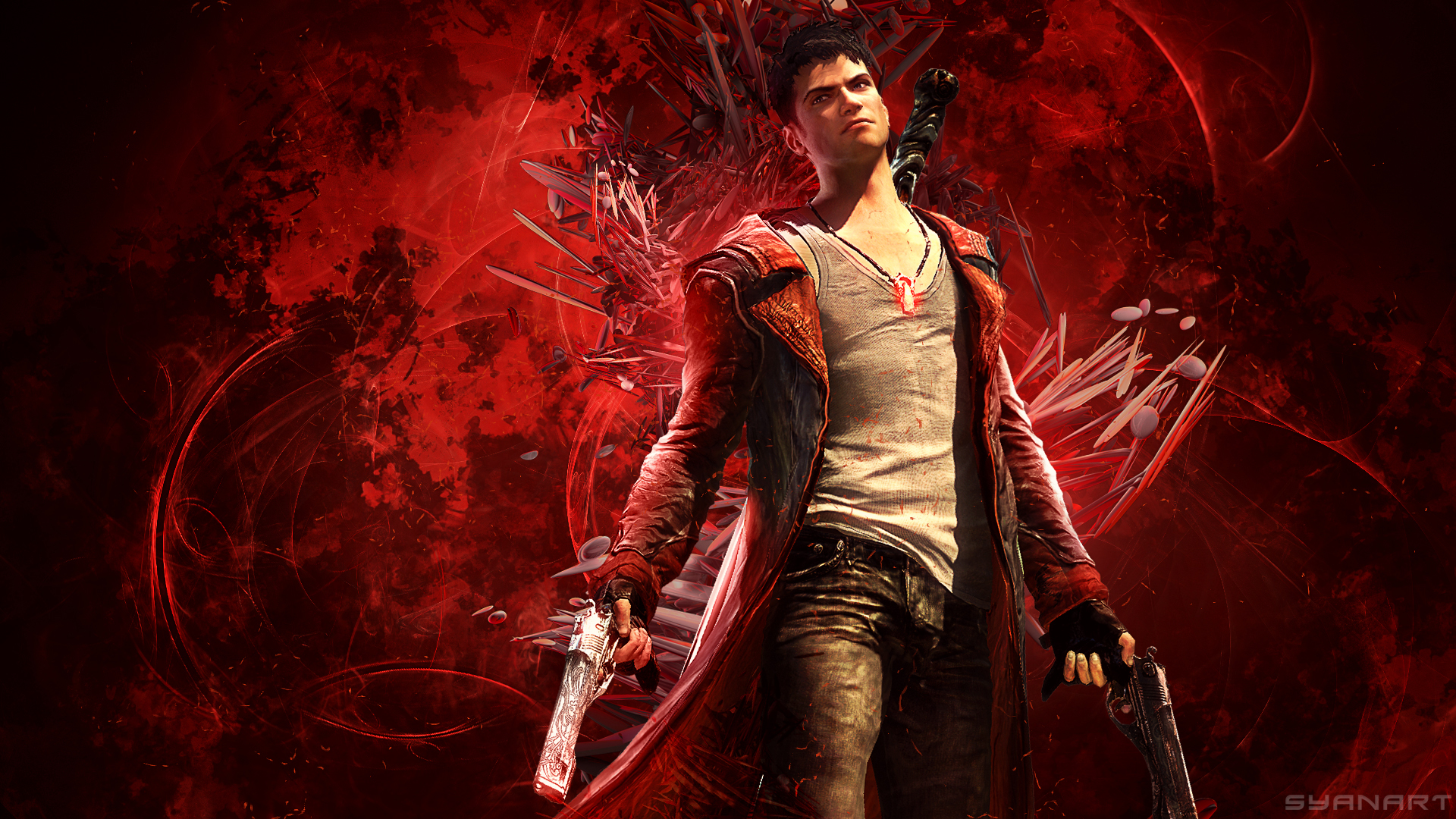 Handy-Wallpaper Devil May Cry, Computerspiele, Dante (Devil May Cry), Dmc: Devil May Cry kostenlos herunterladen.