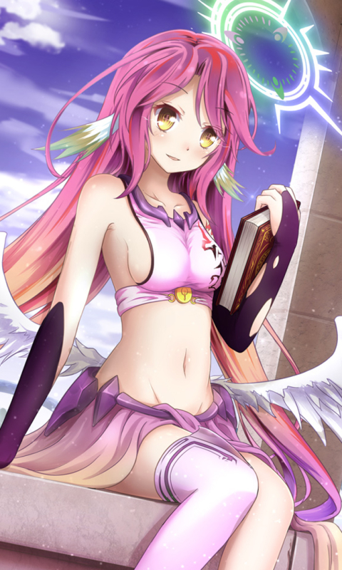 Download mobile wallpaper Anime, No Game No Life, Jibril (No Game No Life) for free.