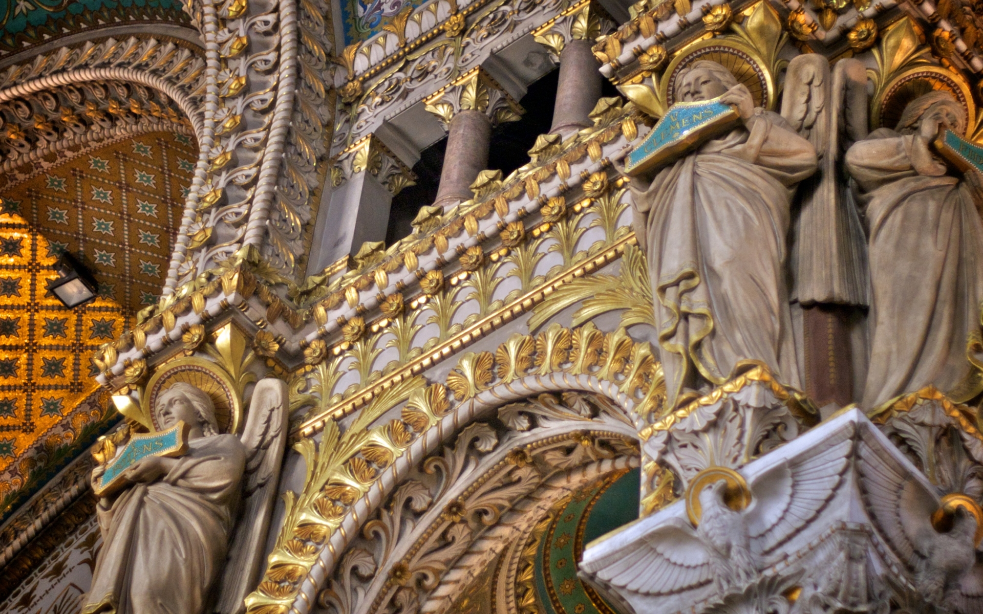 Free download wallpaper Religious, Basilica Of Notre Dame De Fourvière, Basilicas on your PC desktop