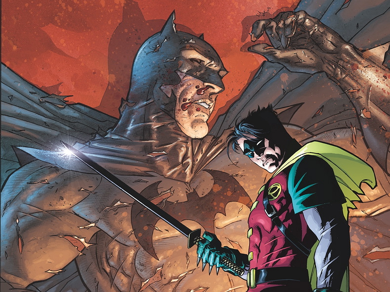 Télécharger des fonds d'écran Damian : Fils De Batman HD