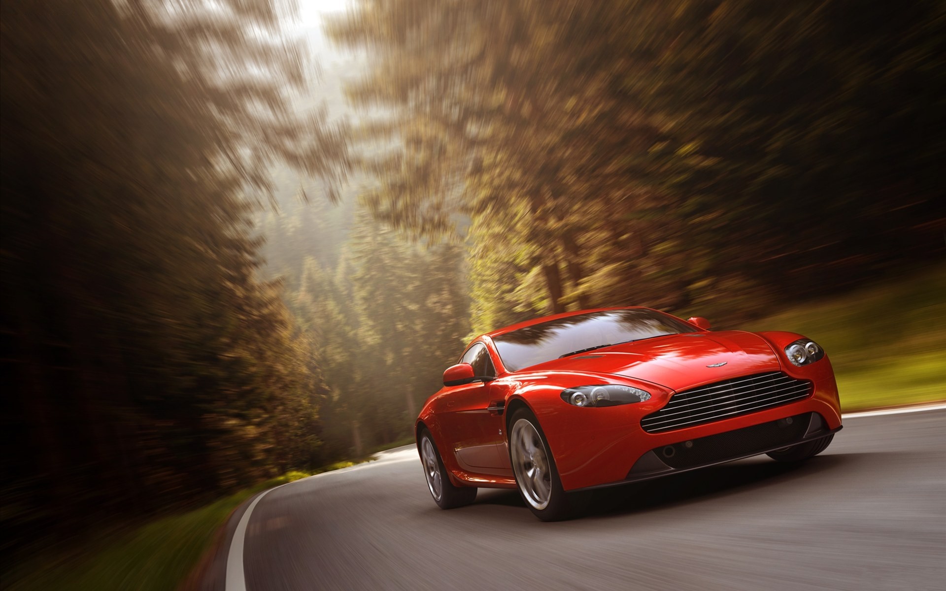  Aston Martin V8 Vantage Full HD Wallpaper