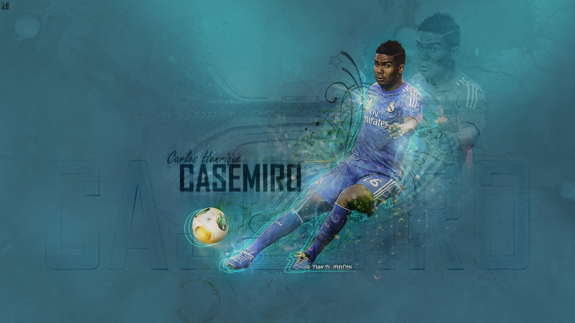Download mobile wallpaper Sports, Soccer, Real Madrid C F, Casemiro for free.