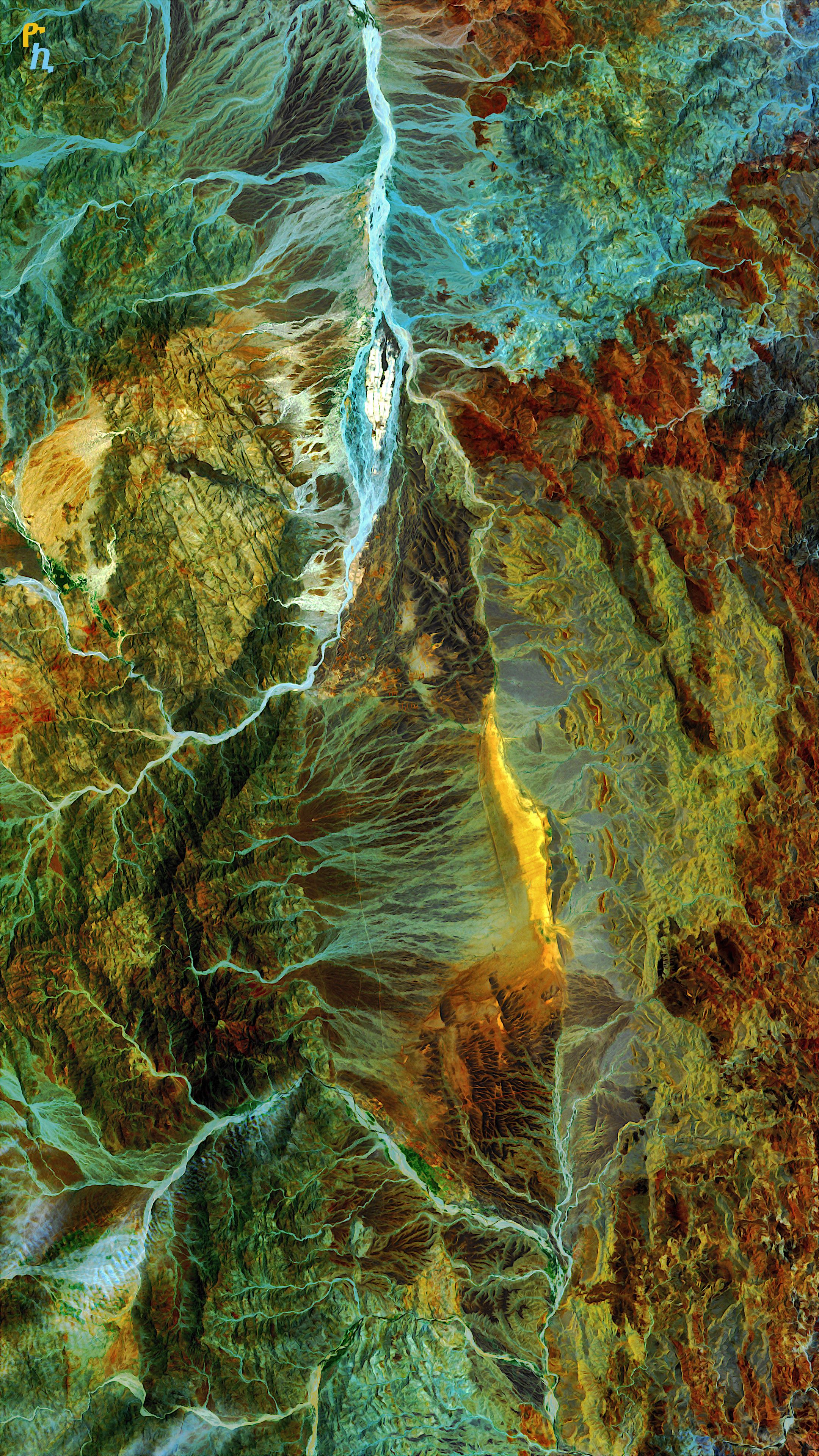 river, nature, rivers, mountains, rocks, view from above, relief