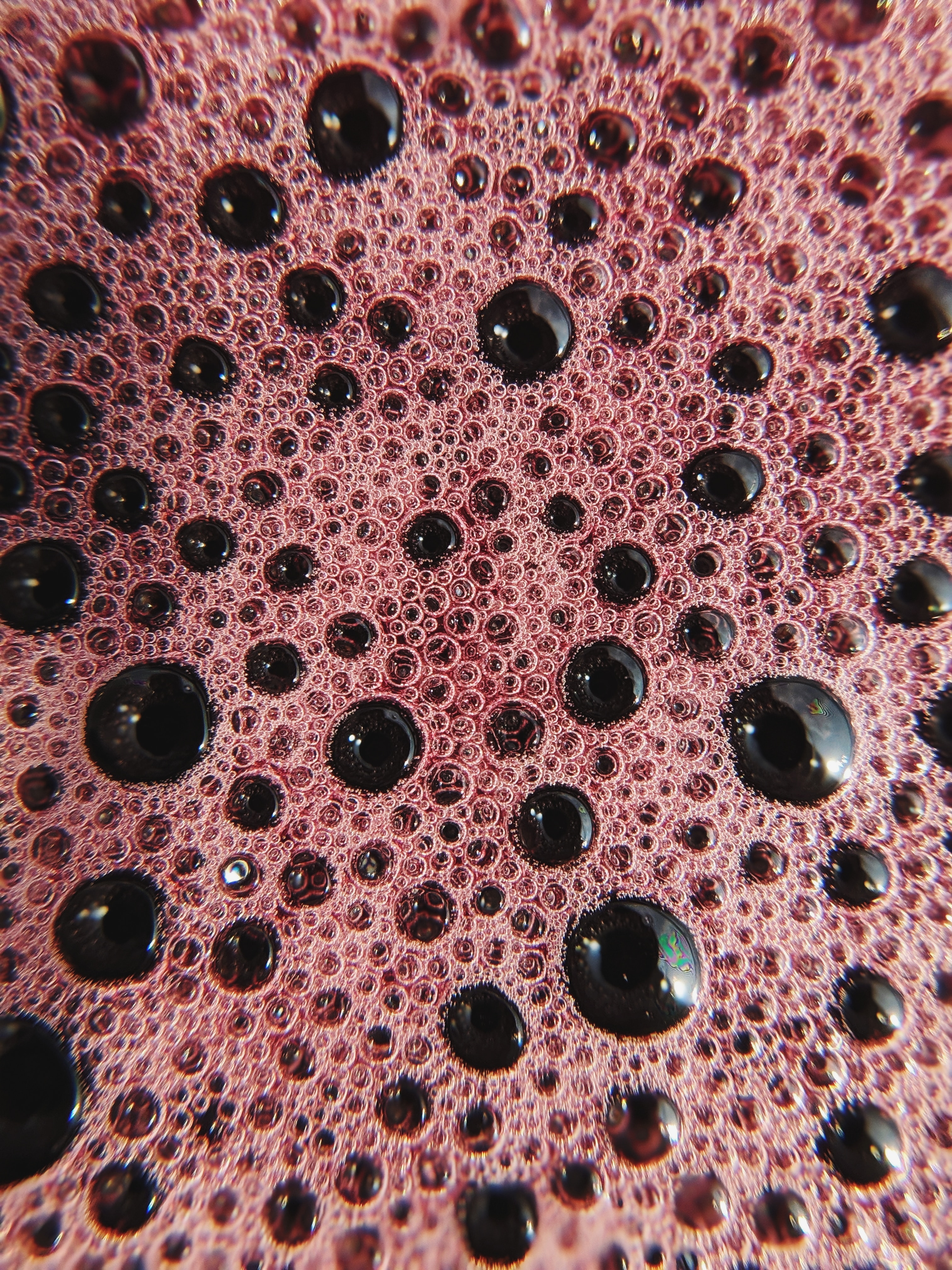 bubbles, macro, texture, liquid, foam Free Background