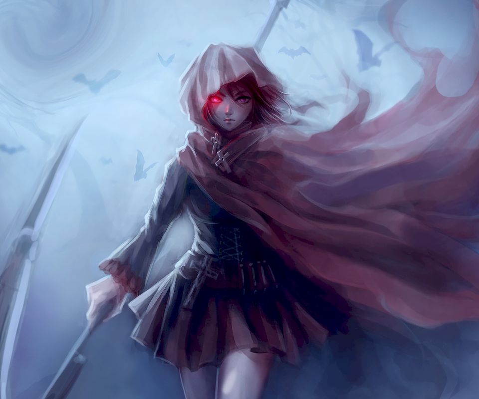 Download mobile wallpaper Anime, Fantasy, Warrior, Rwby, Ruby Rose (Rwby) for free.