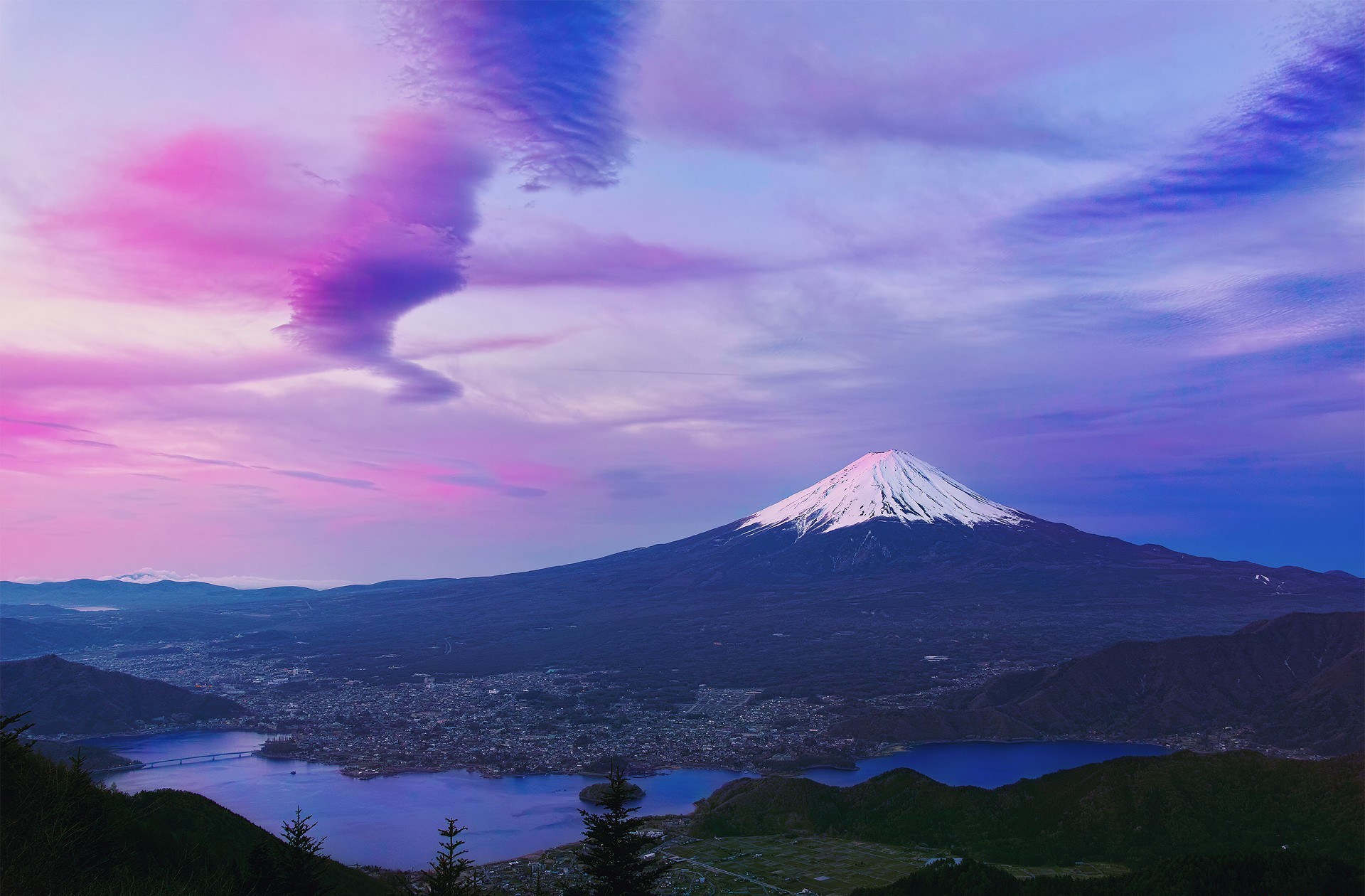 Téléchargez des papiers peints mobile Mont Fuji, Japon, Volcans, Terre/nature gratuitement.