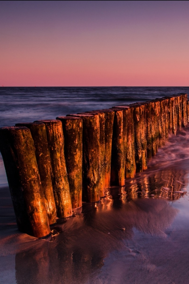 Handy-Wallpaper Natur, Wasser, Strand, Sand, Horizont, Ozean, Fotografie, Sonnenuntergang kostenlos herunterladen.