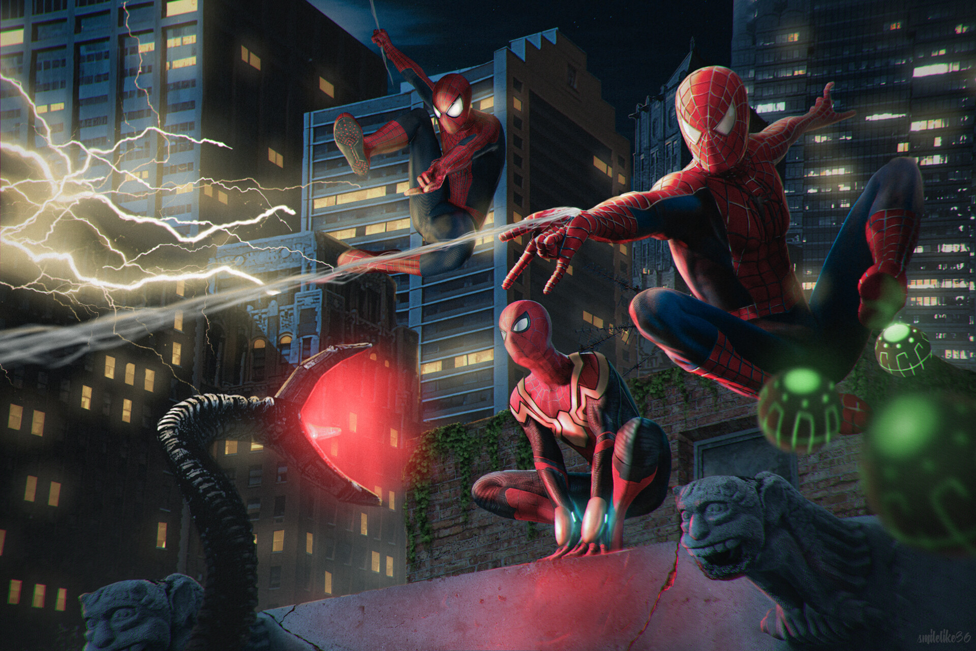 Die besten Spider Man: No Way Home-Hintergründe für den Telefonbildschirm