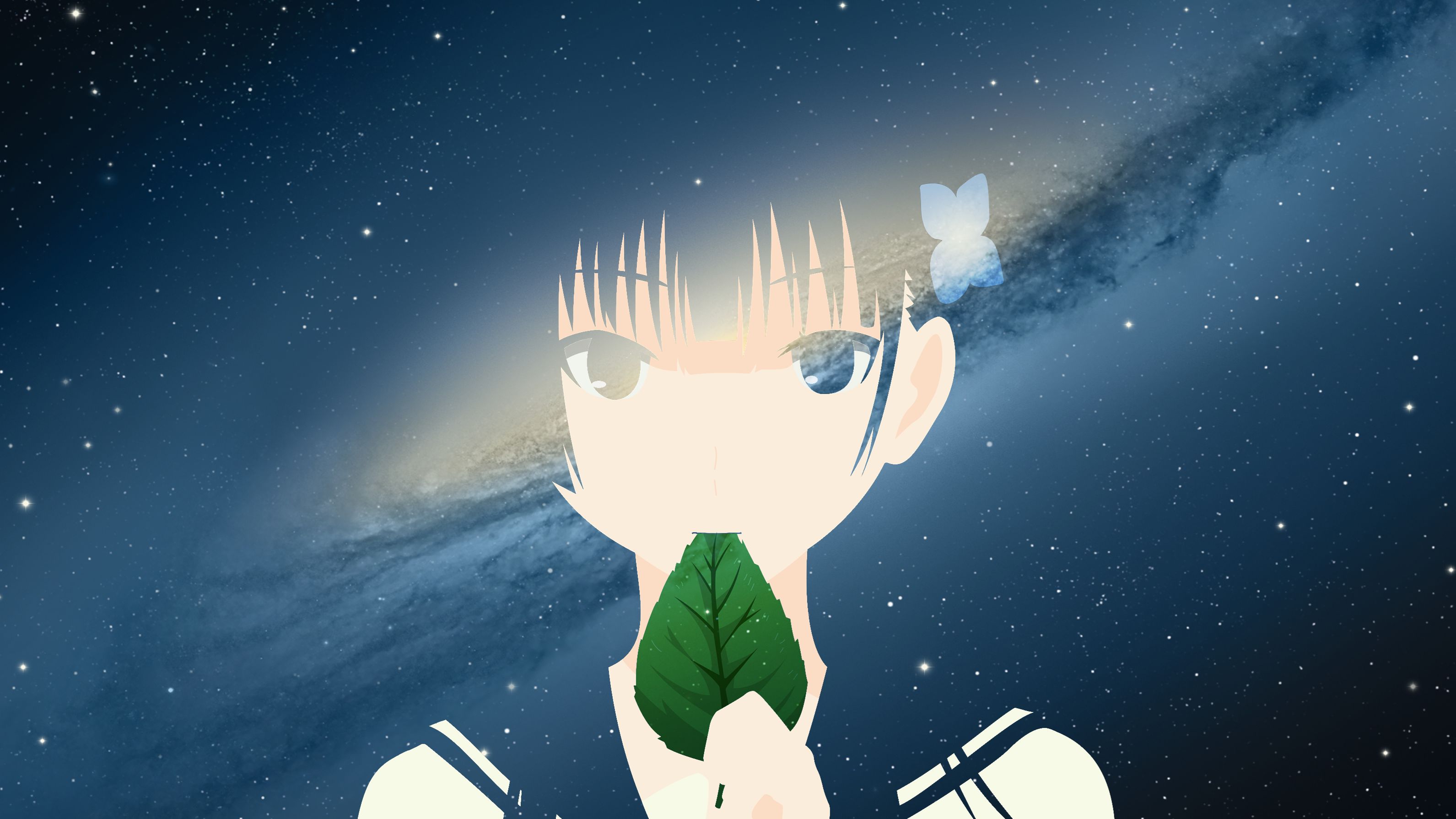 Download mobile wallpaper Anime, Stars, Space, Sankarea, Rea Sanka for free.