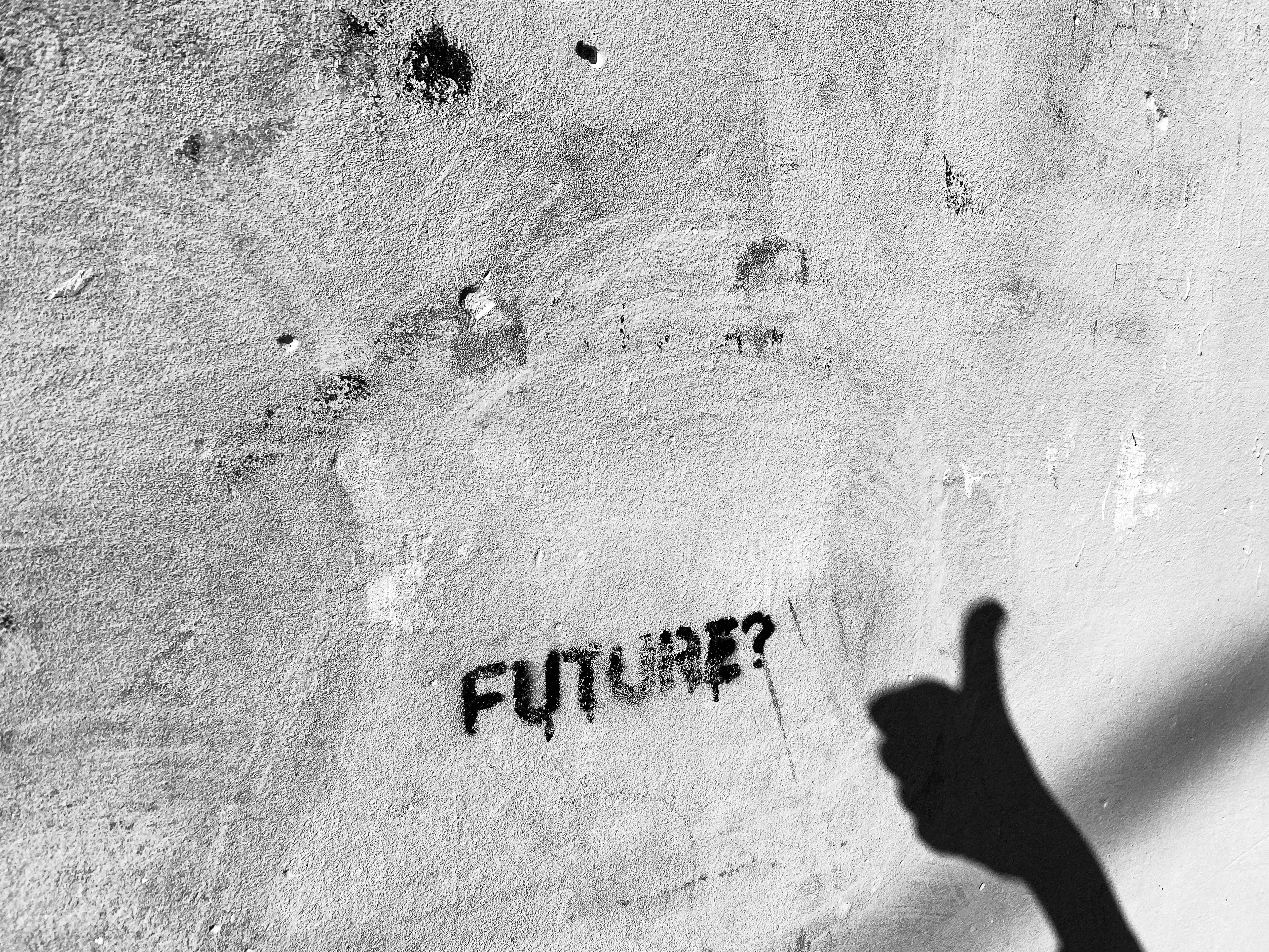 future, words, text, wall, inscription, word 2160p