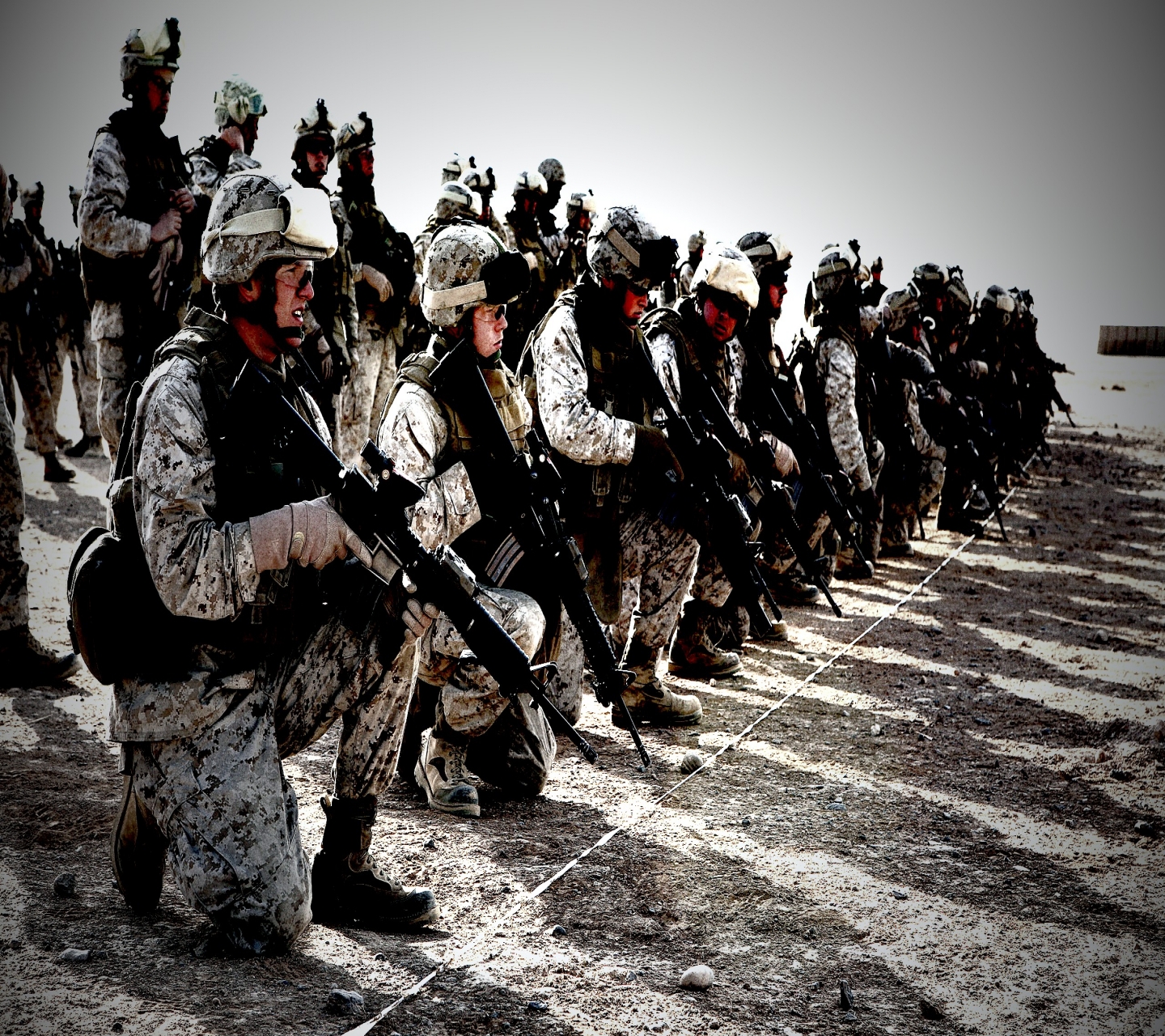 Download mobile wallpaper Military, Soldier, Marines for free.