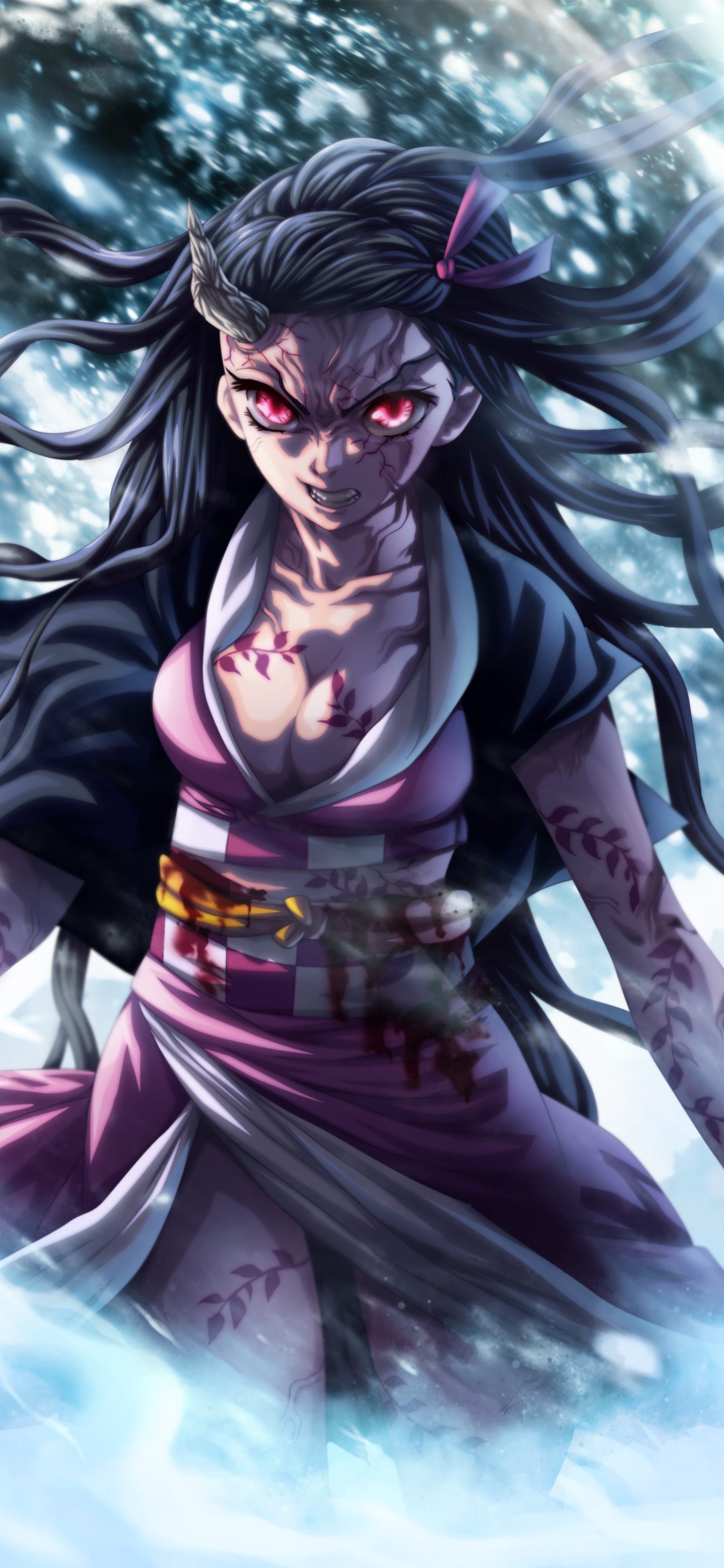 Descarga gratuita de fondo de pantalla para móvil de Animado, Nezuko Kamado, Demon Slayer: Kimetsu No Yaiba.