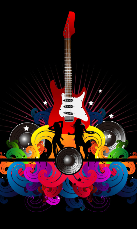 Download mobile wallpaper Music, Guitar for free.