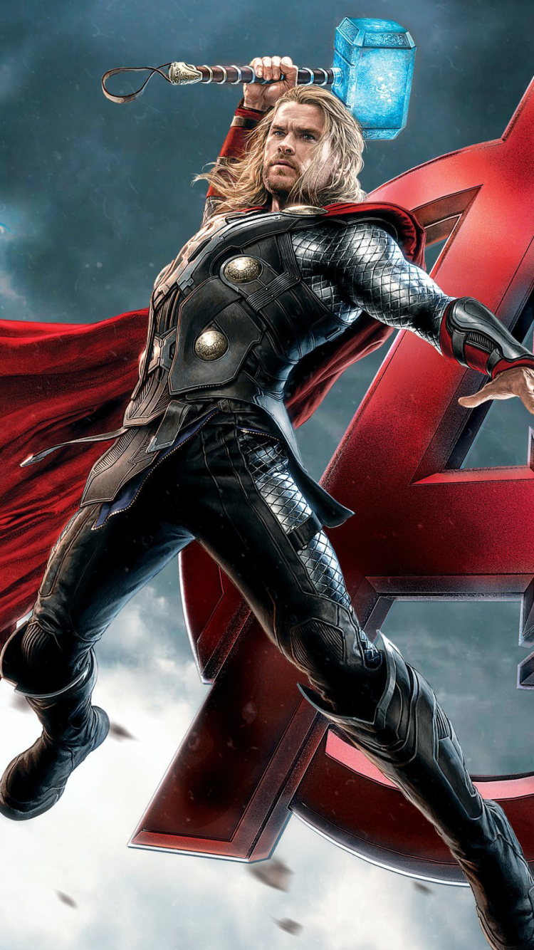 Download mobile wallpaper Movie, Thor, The Avengers, Chris Hemsworth for free.