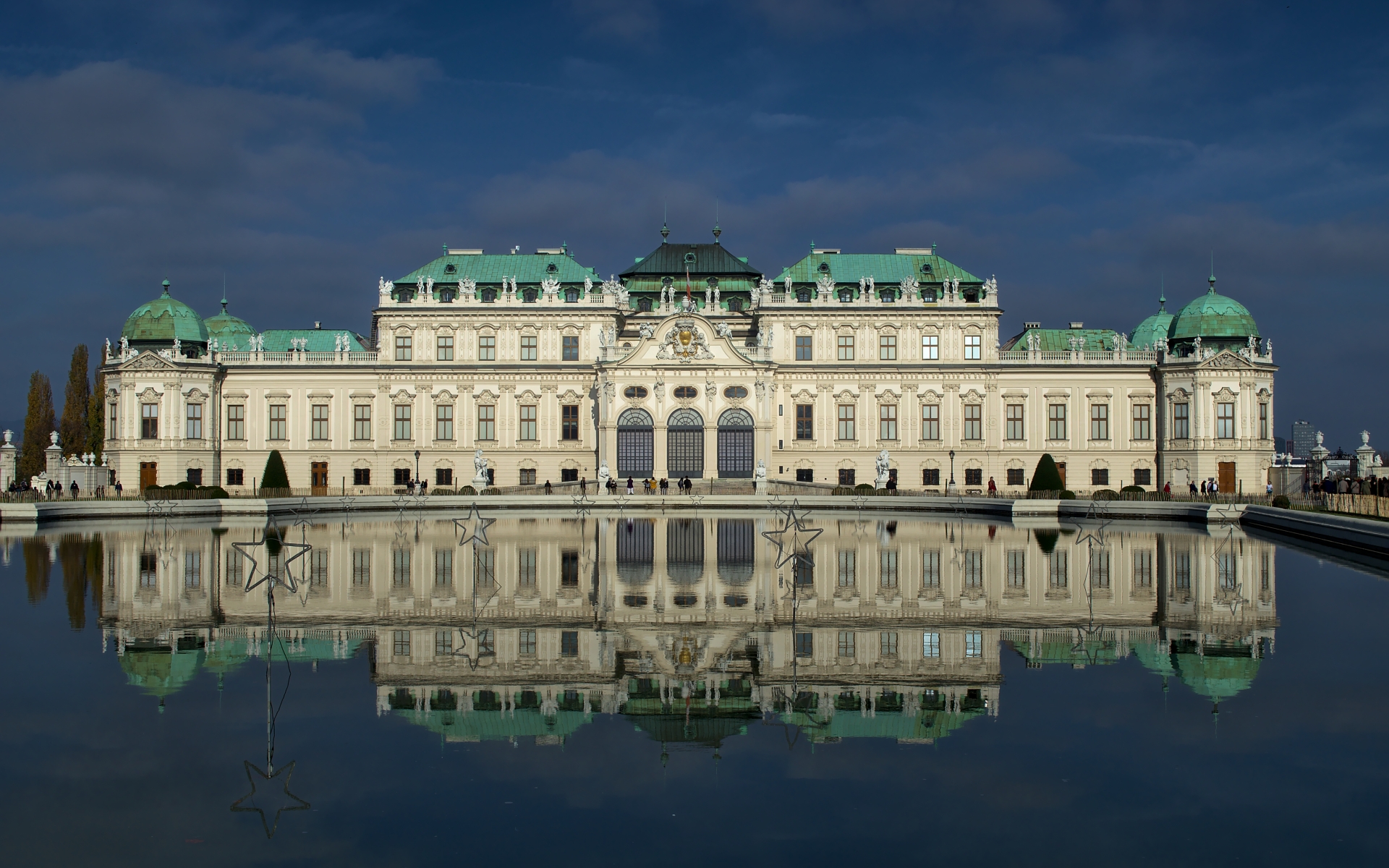 man made, belvedere palace, palaces