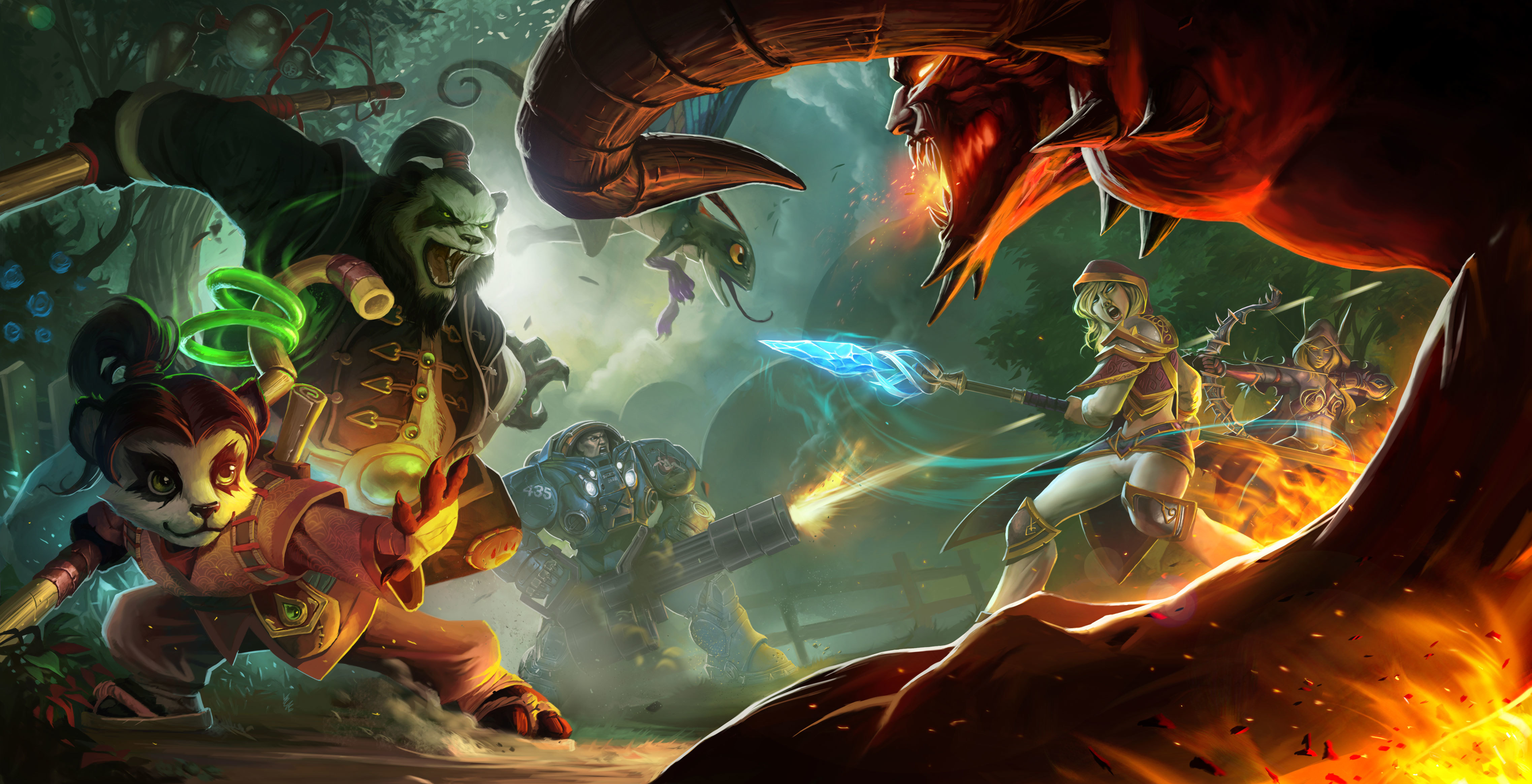 Melhores papéis de parede de Asa Brilhante (Warcraft) para tela do telefone