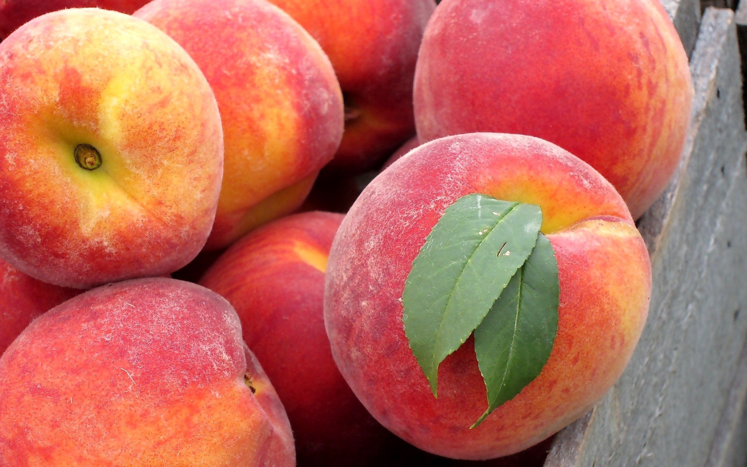 Laden Sie das Lebensmittel, Die Frucht, Pfirsich, Blätter, Frucht-Bild kostenlos auf Ihren PC-Desktop herunter