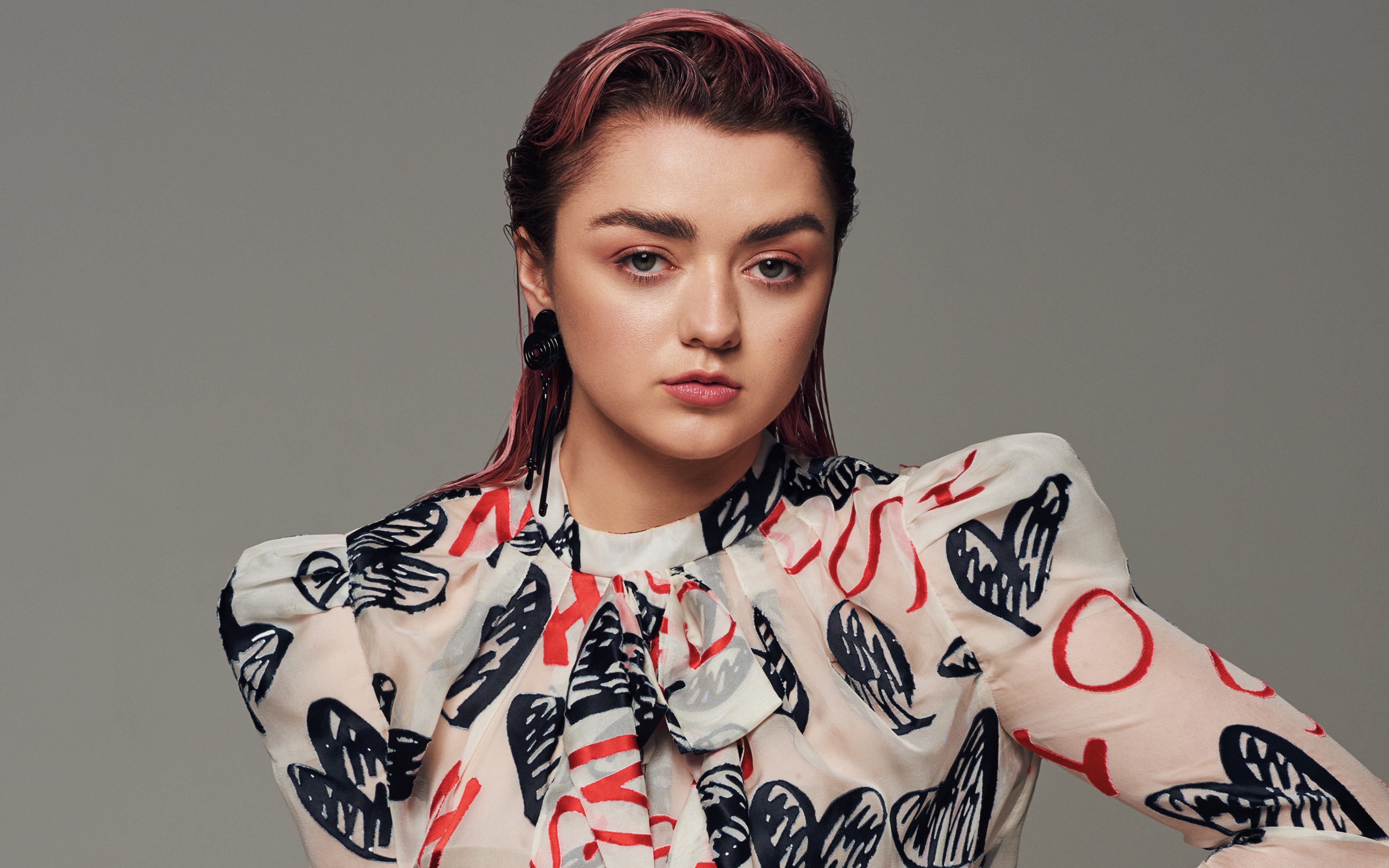 Free download wallpaper English, Brunette, Celebrity, Actress, Maisie Williams on your PC desktop