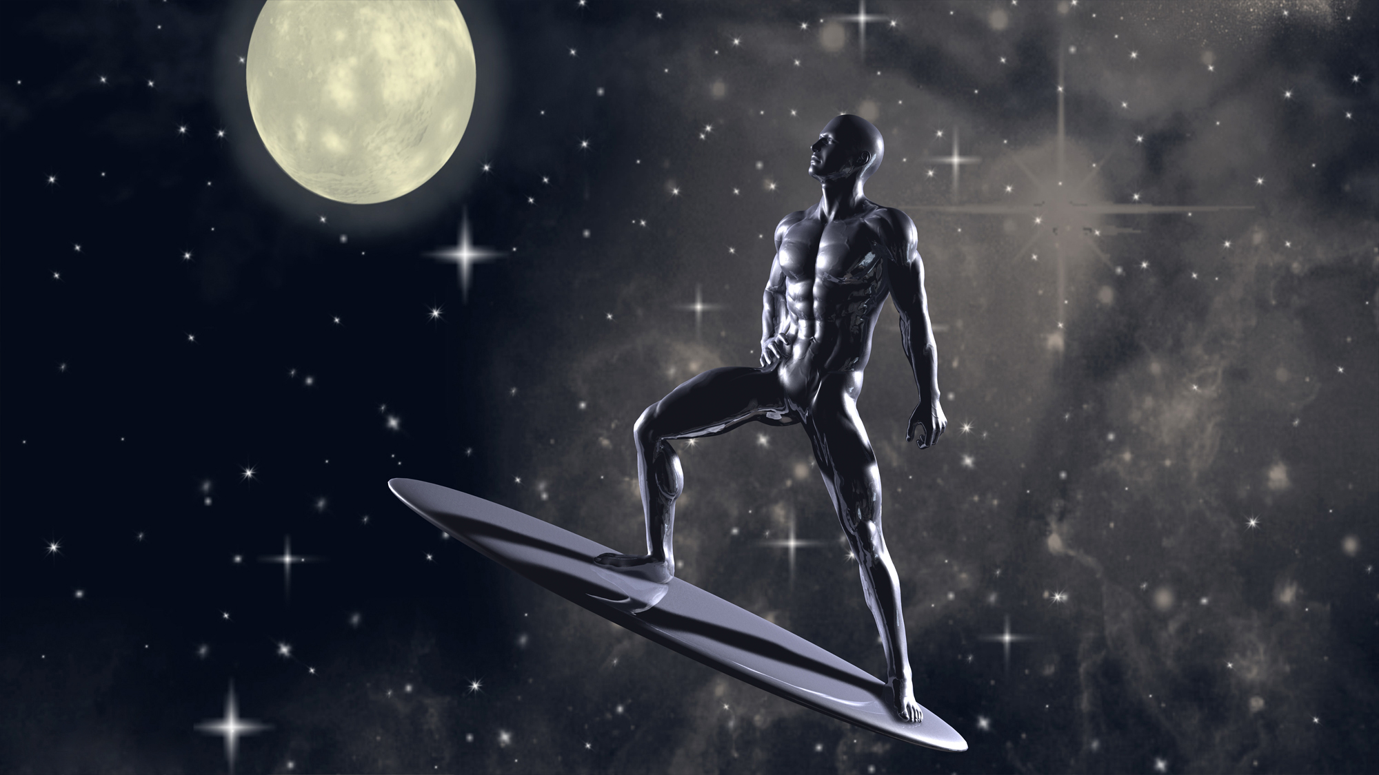 Laden Sie das Comics, Silver Surfer-Bild kostenlos auf Ihren PC-Desktop herunter