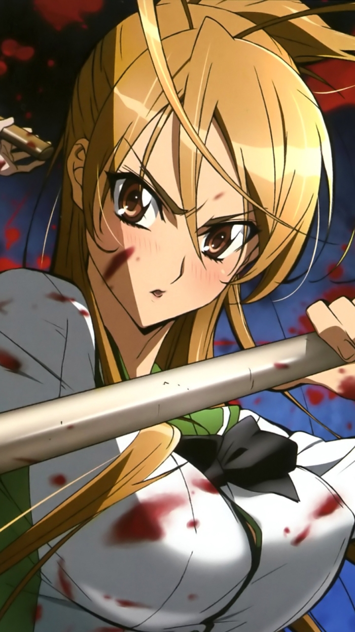 Download mobile wallpaper Anime, Highschool Of The Dead, Rei Miyamoto for free.