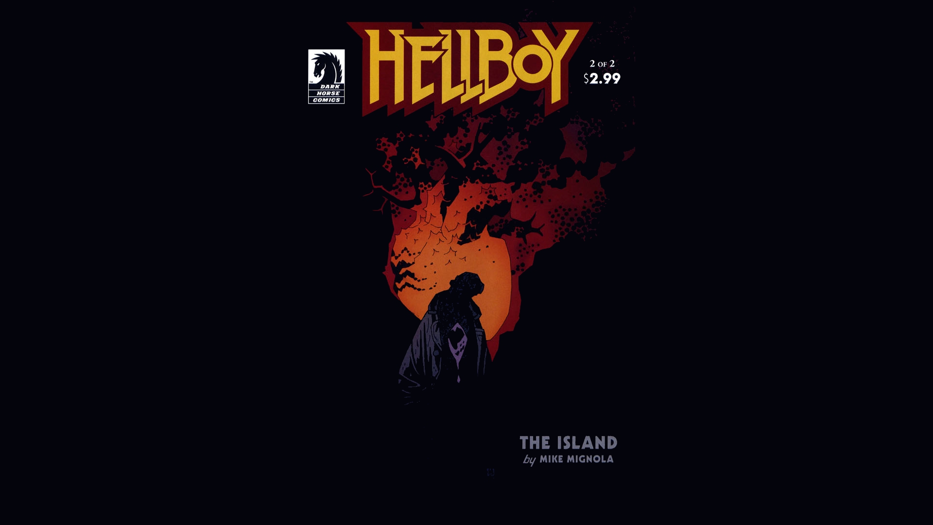 Download mobile wallpaper Comics, Hellboy for free.