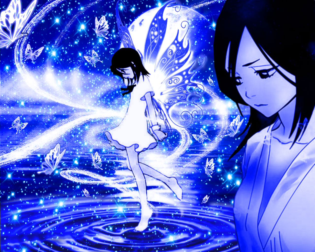 Laden Sie das Bleach, Rukia Kuchiki, Animes-Bild kostenlos auf Ihren PC-Desktop herunter